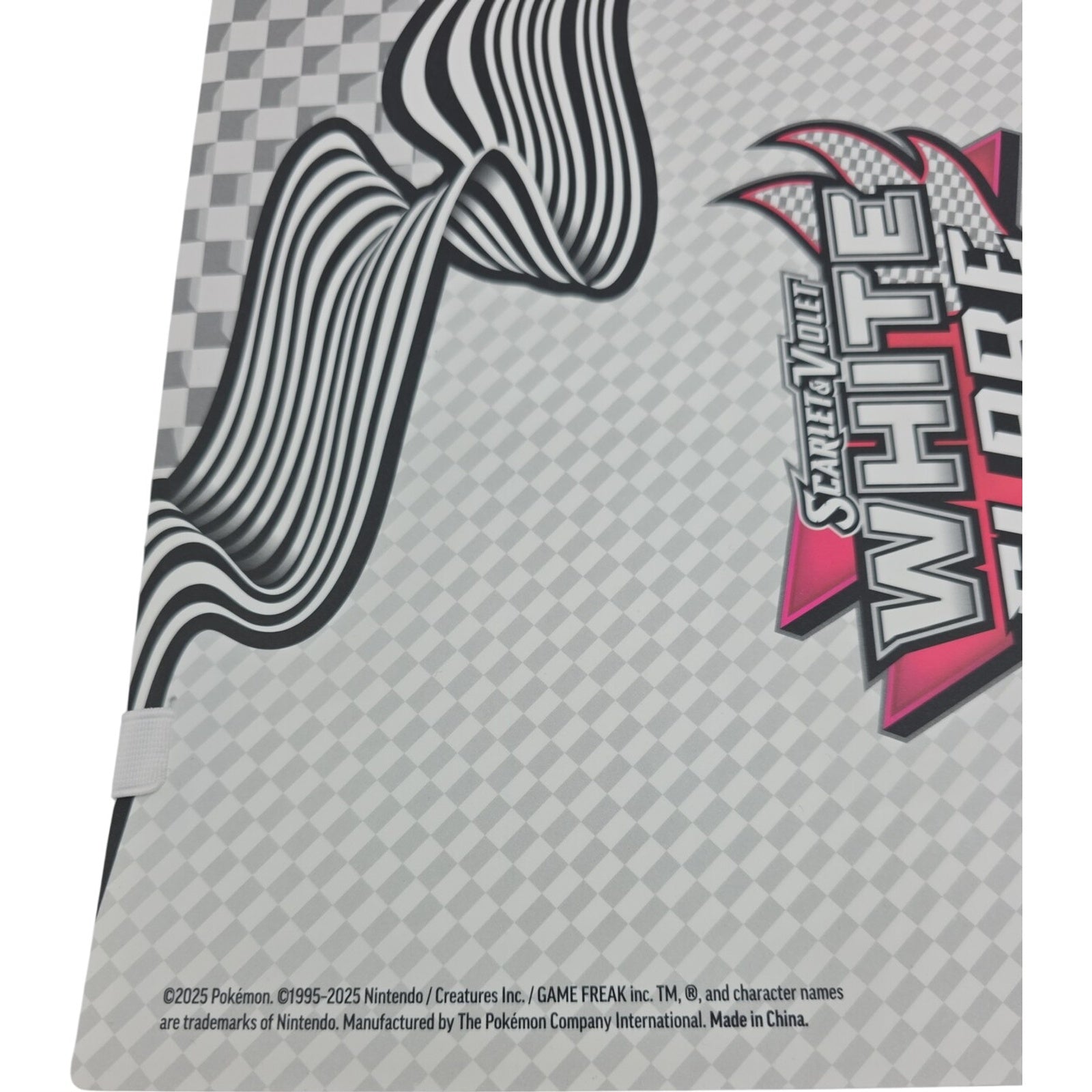 Pokemon White Flare 9 Pocket Scarlet & Violet Binder Collection - Binder Only