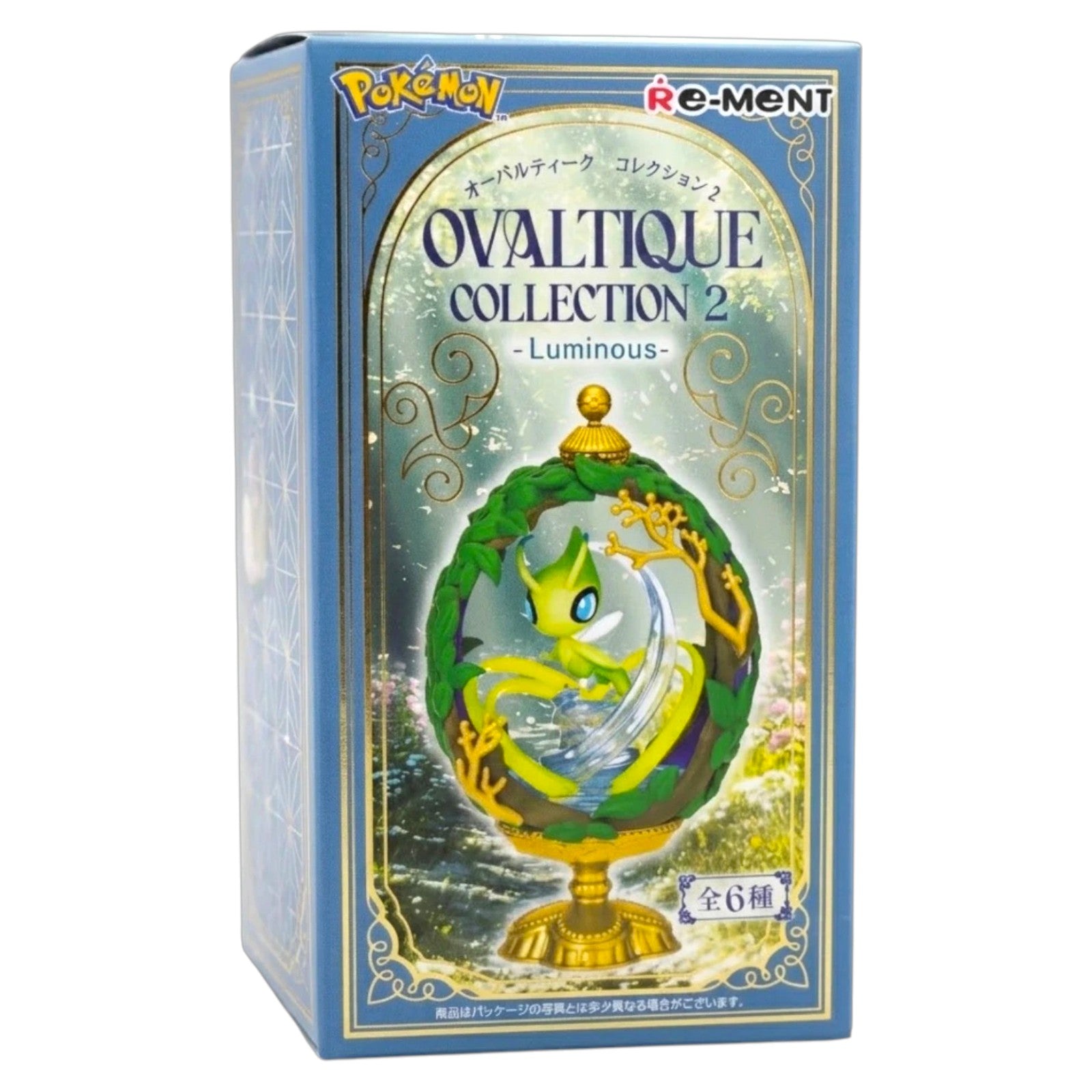 Pokemon Re-Ment Ovaltique Collection 2 Luminous Figure Blind Box