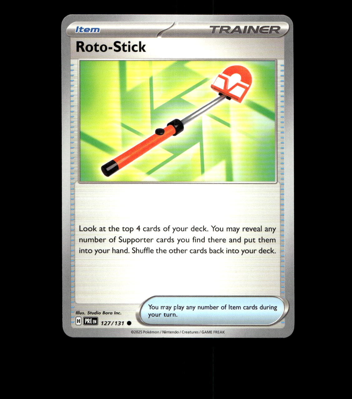 Roto-Stick – 127/131 – Prismatic Evolution – Near Mint