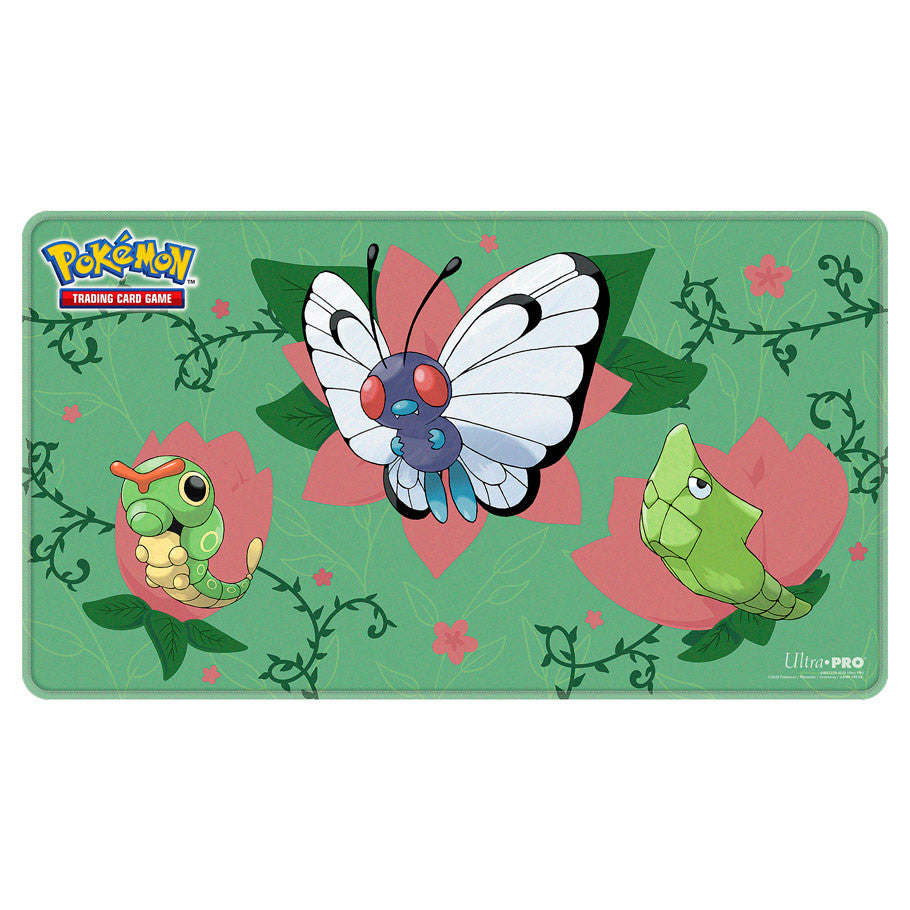 Ultra Pro Pokemon TCG Stitched Edge Playmat – Caterpie Evolutions