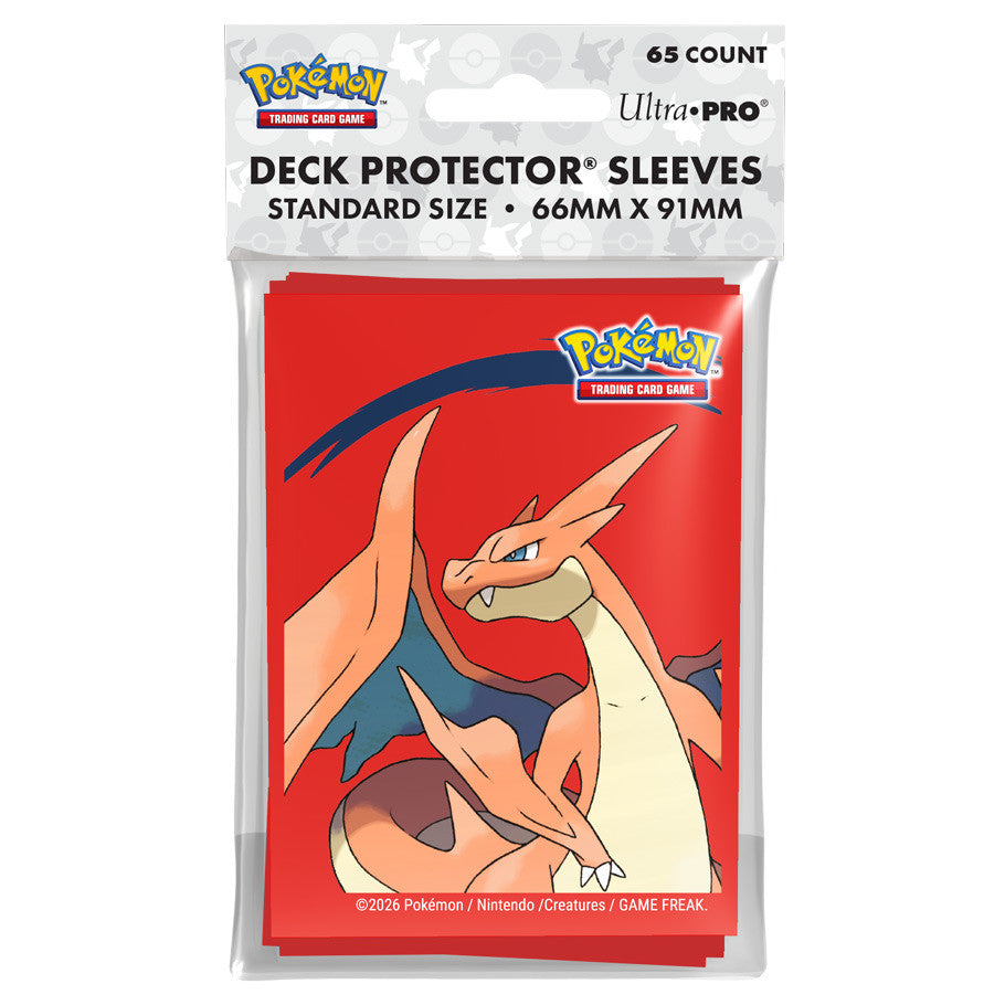 UItra Pro Deck Protector Pokémon Mega Charizard Y 65ct
