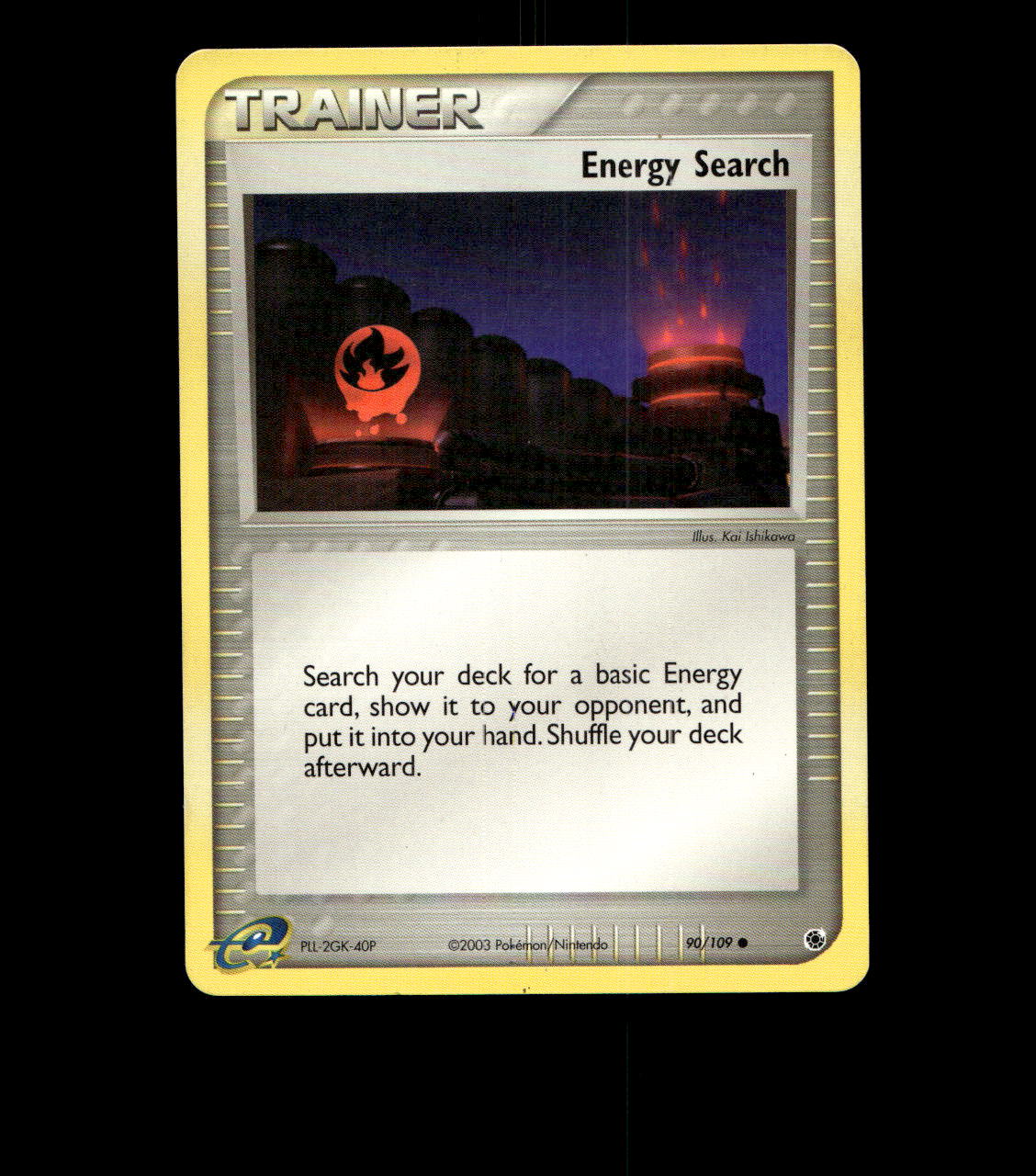 Energy Search - 90/109 - EX Ruby & Sapphire - Moderately Played