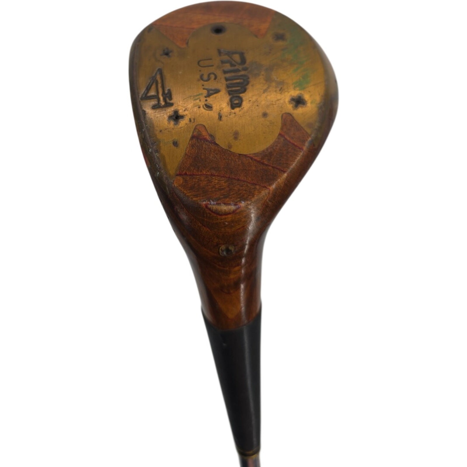 Prima USA Golf 4 Fairway Wood Persimmon Golf Club LH Men's Swing Rite Grip 44”