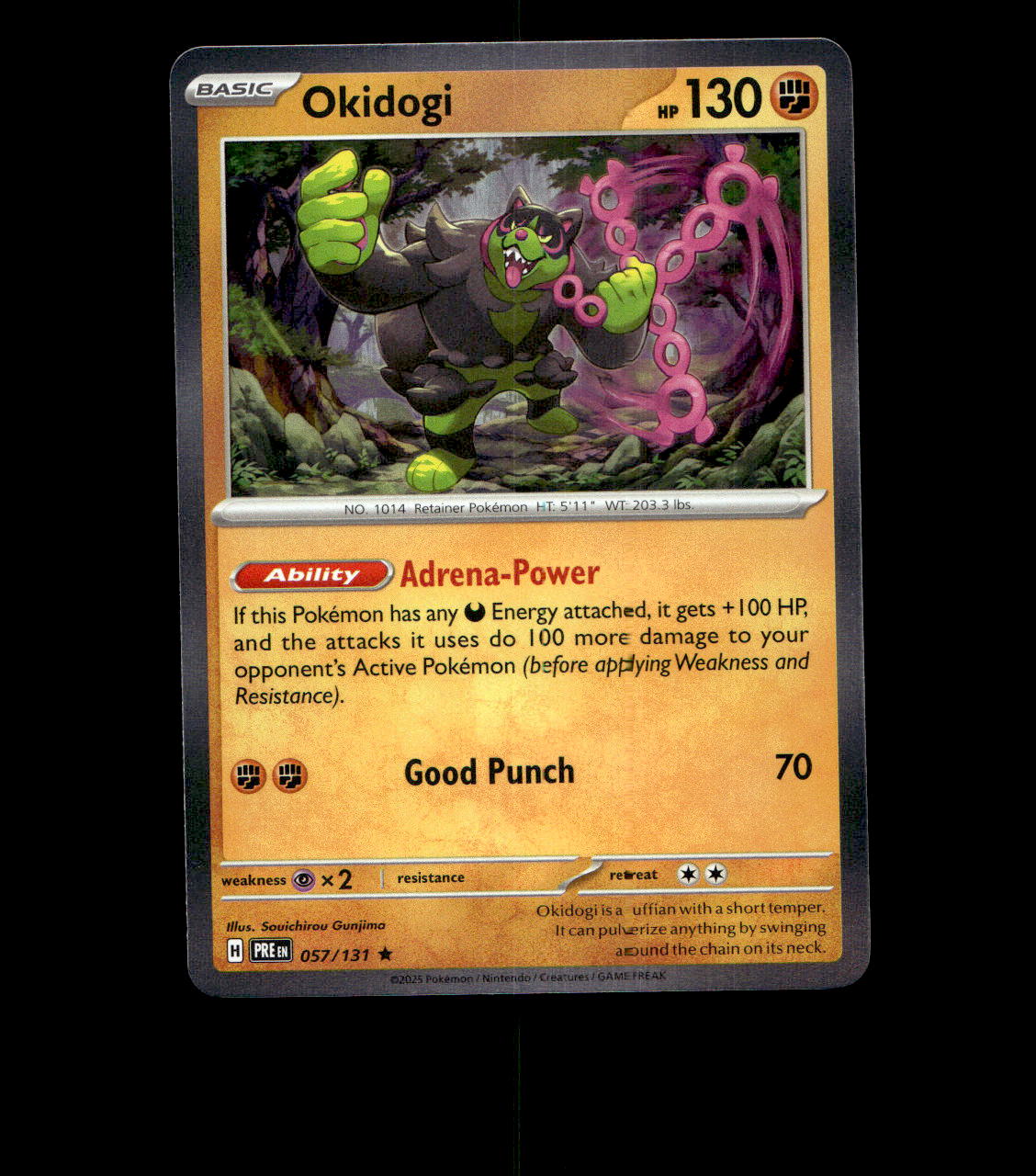 Okidogi - 057/131 - Prismatic Evolutions - Holo Near Mint