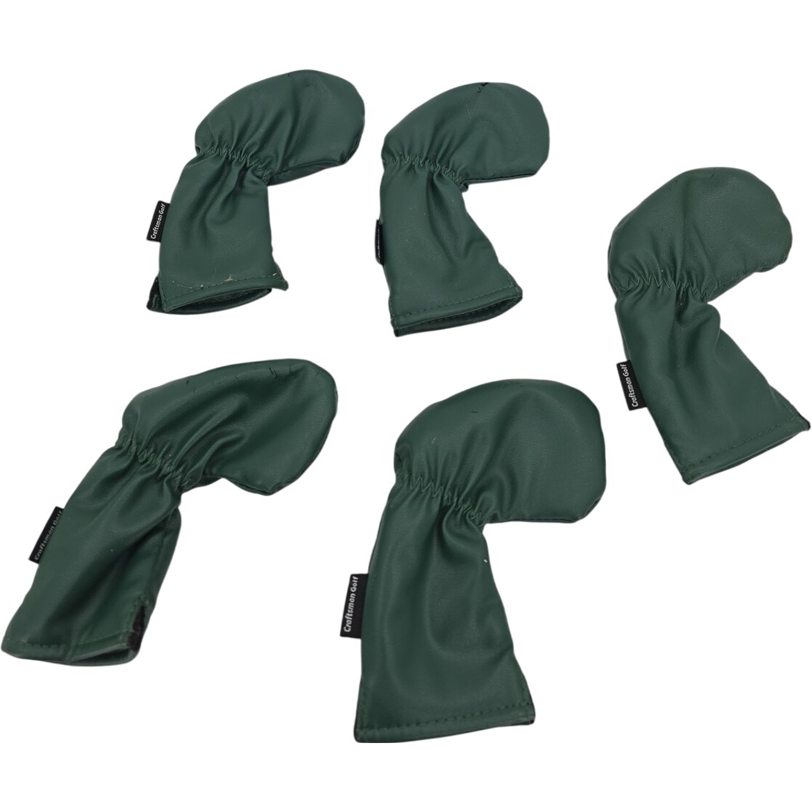 Craftsman Golf American Flag Clover Iron Headcovers 5 6 7 9 LW Set of 5