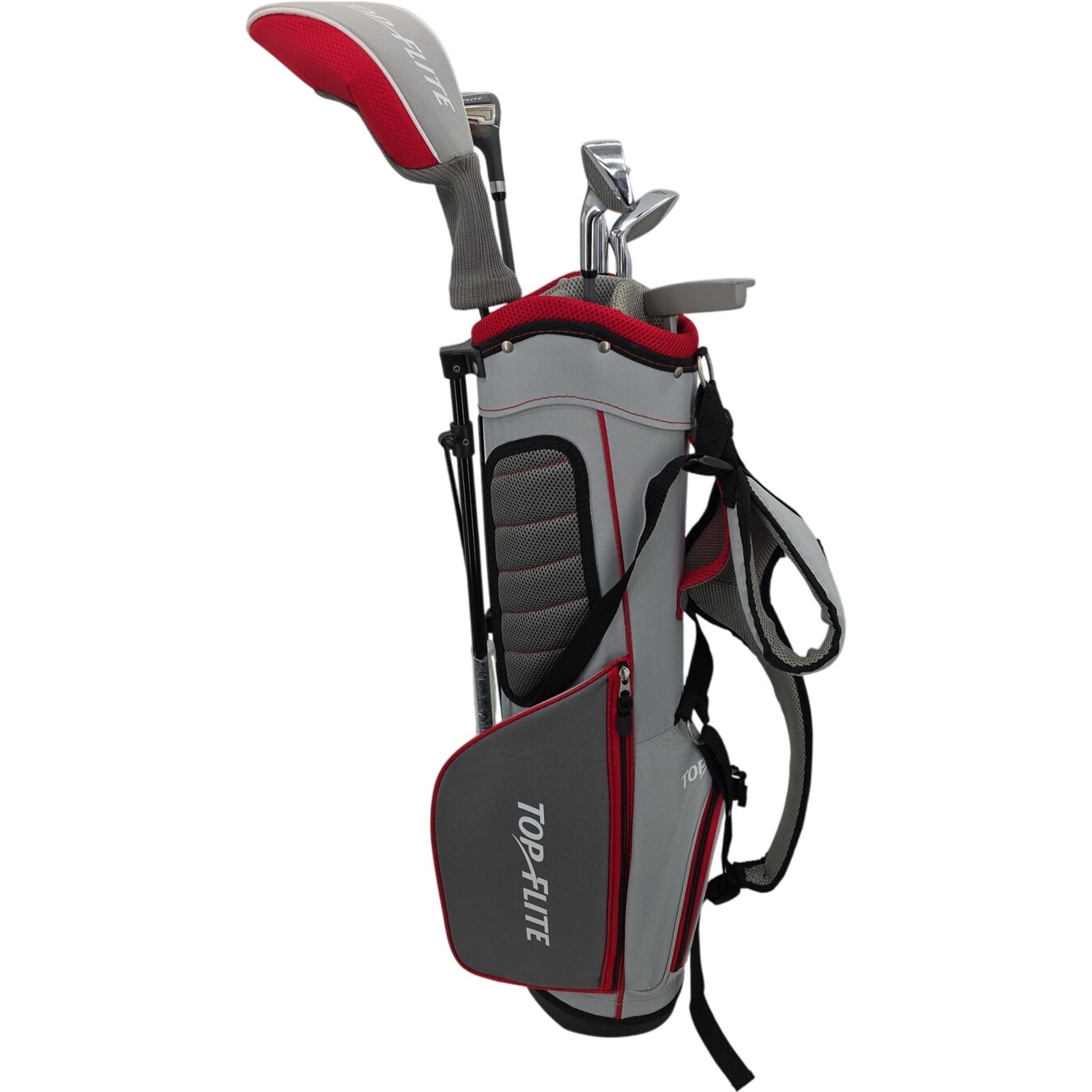 Top Flite Junior RH Golf Set w/ Junior Flex Graphite Shafts Original Grips & Bag