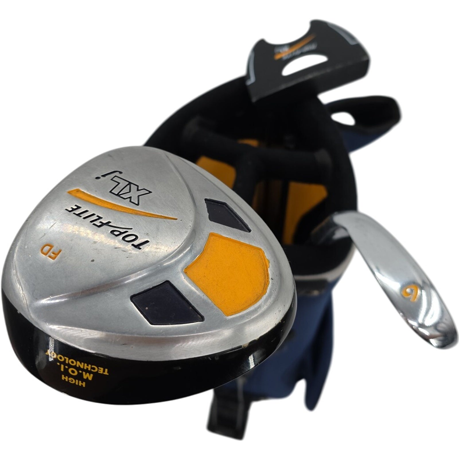 Top Flite XLj Junior 5-pc Golf Club and Bag Set, Right Handed