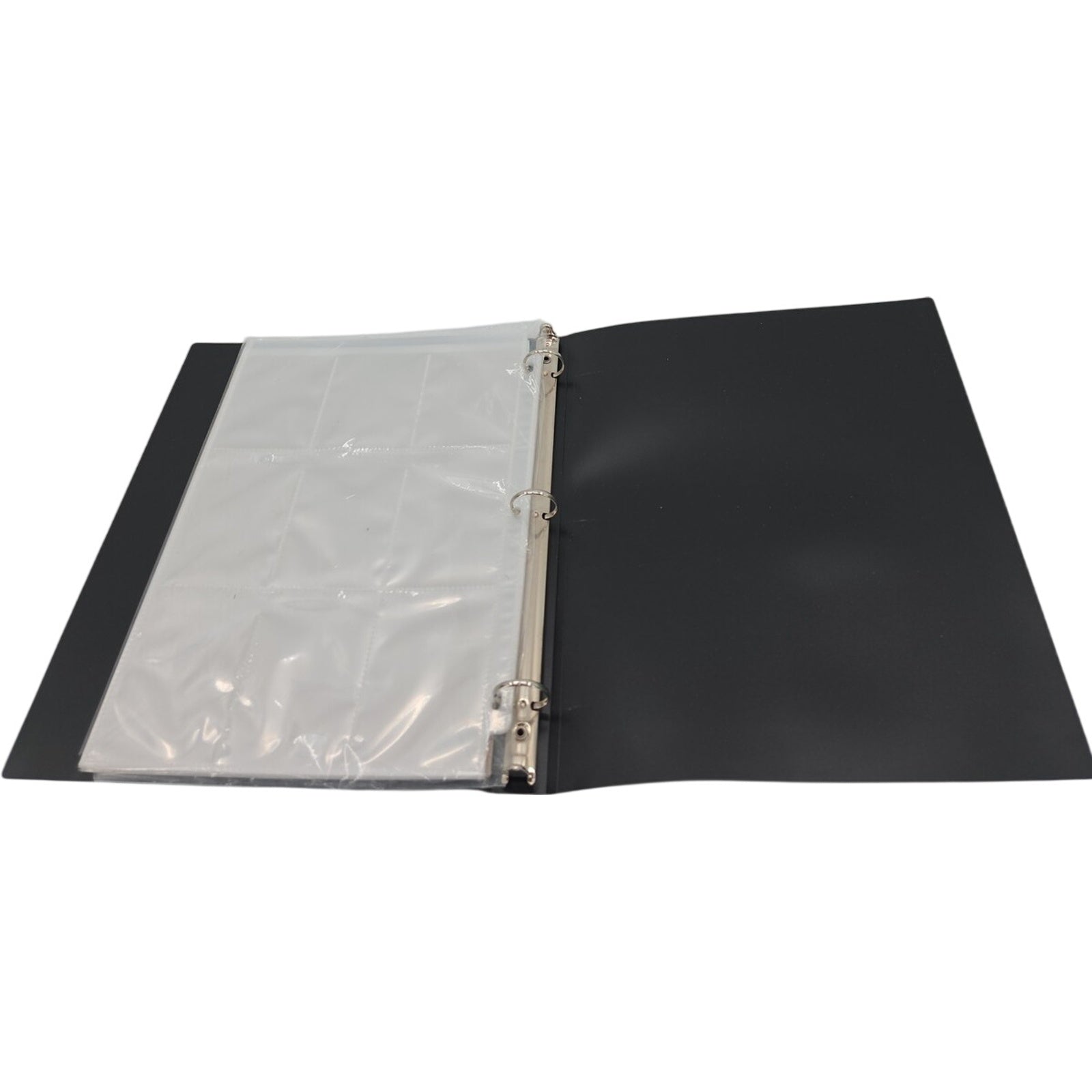 Pen + Gear 10 Count Pokemon Black 3 Ring Binder Trading Card Album w/ Pages