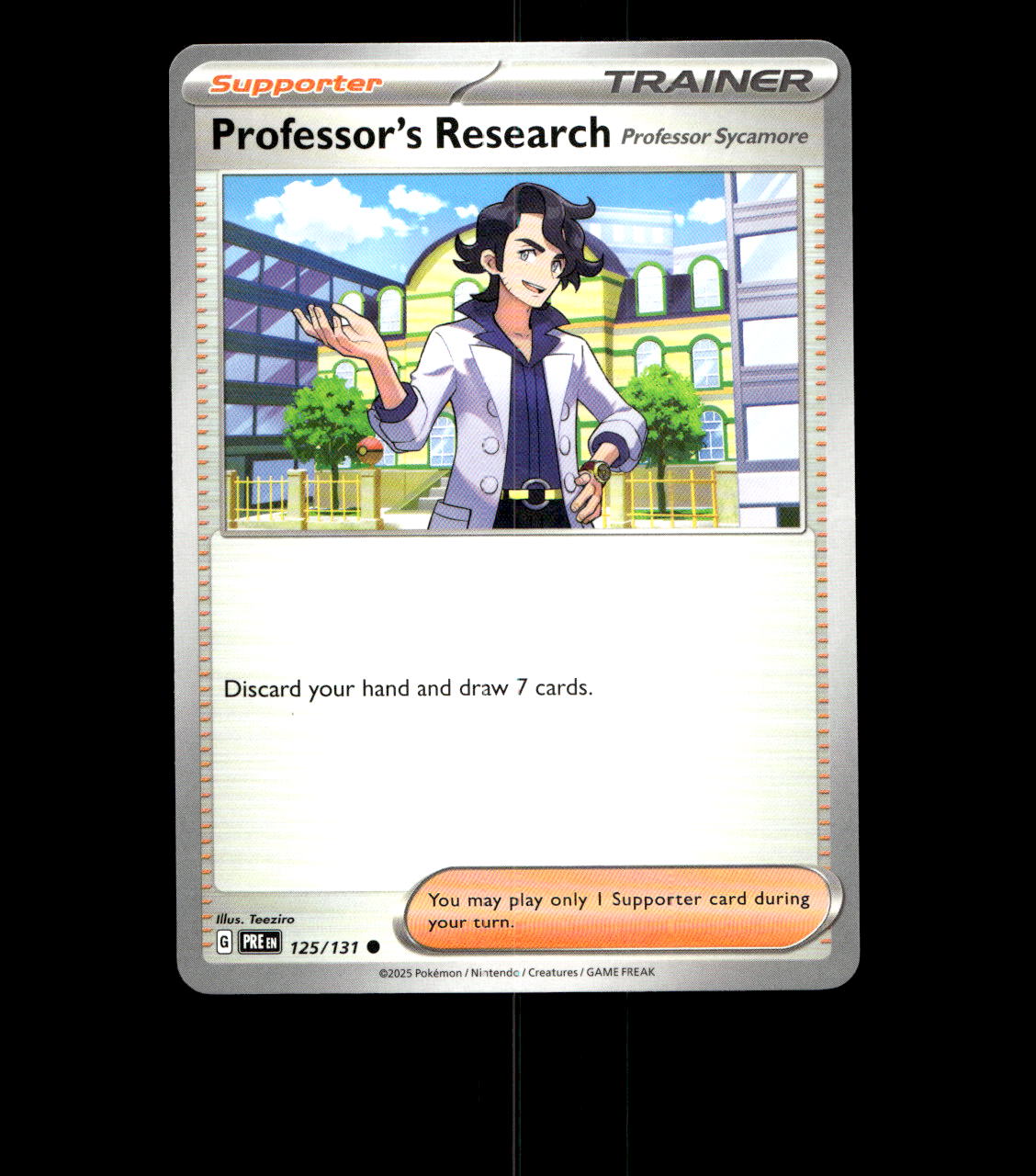 Professor’s Research (Professor Sycamore) - 125/131 - Prismatic Evolutions - Near Mint