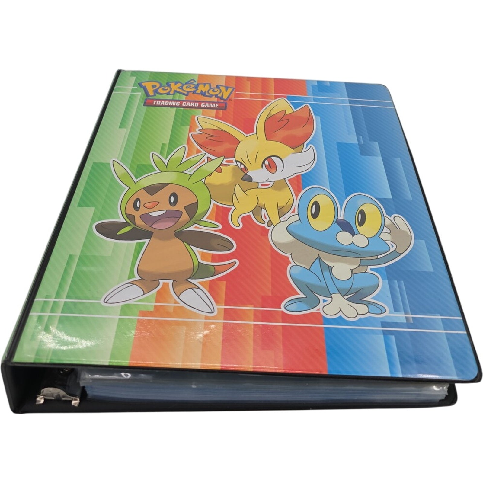 Ultra PRO Pokémon XY Binder Chespin Fennekin Froakie 3 Ring Game Card Album