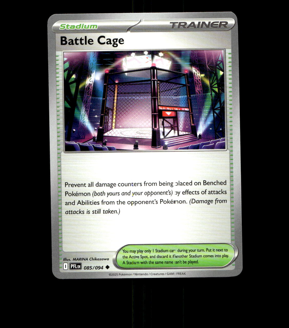 Battle Cage - 085/094 - Phantasmal Flames - Near Mint