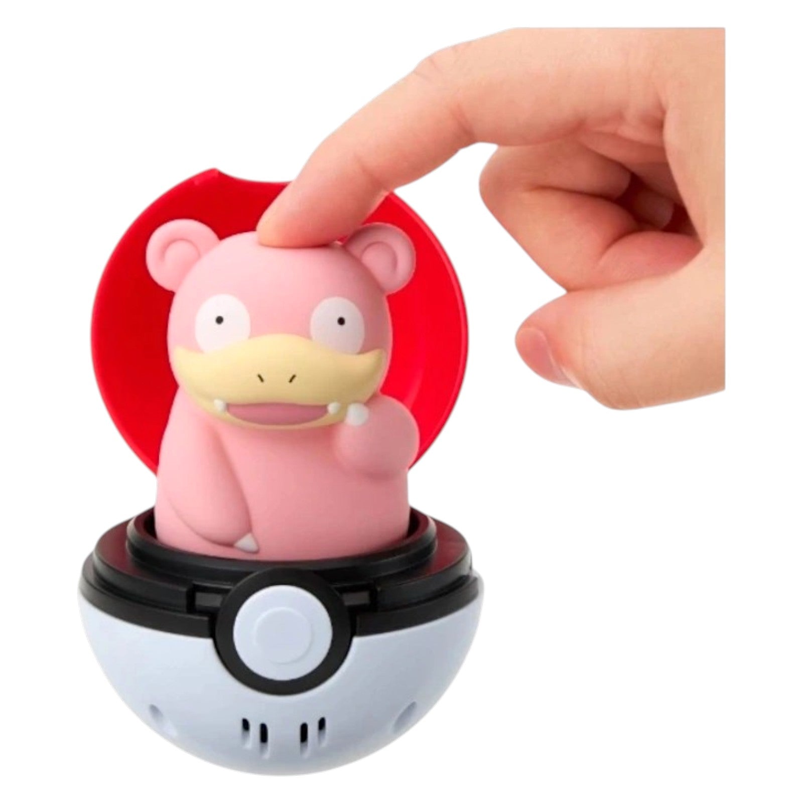 Pokemon Pyoko Punyu "Press & Pop" Slowpoke Pokeball