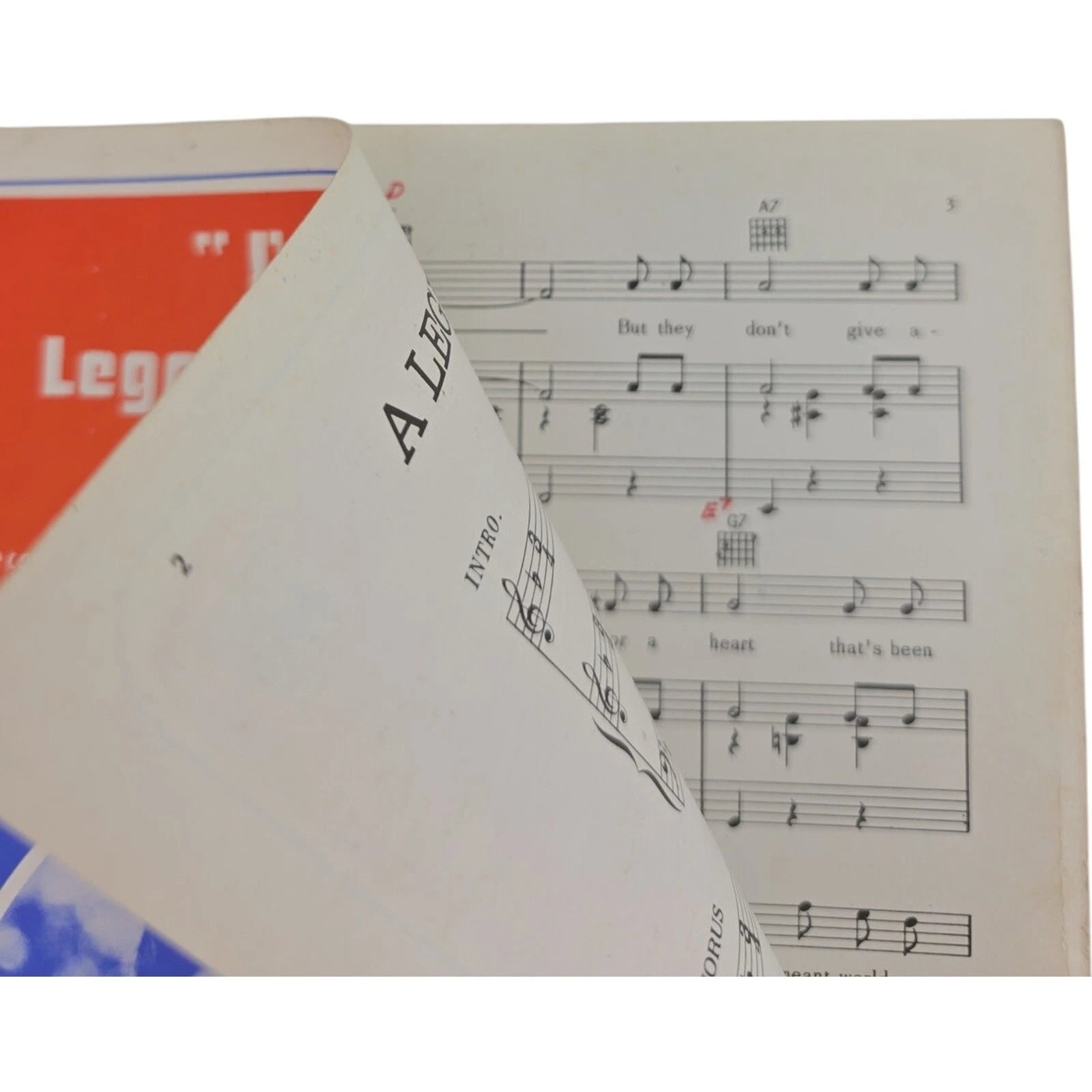 I’d Be A Legend in My Time Recorded by Ronnie Milsap Sheet Music by Don Gibson