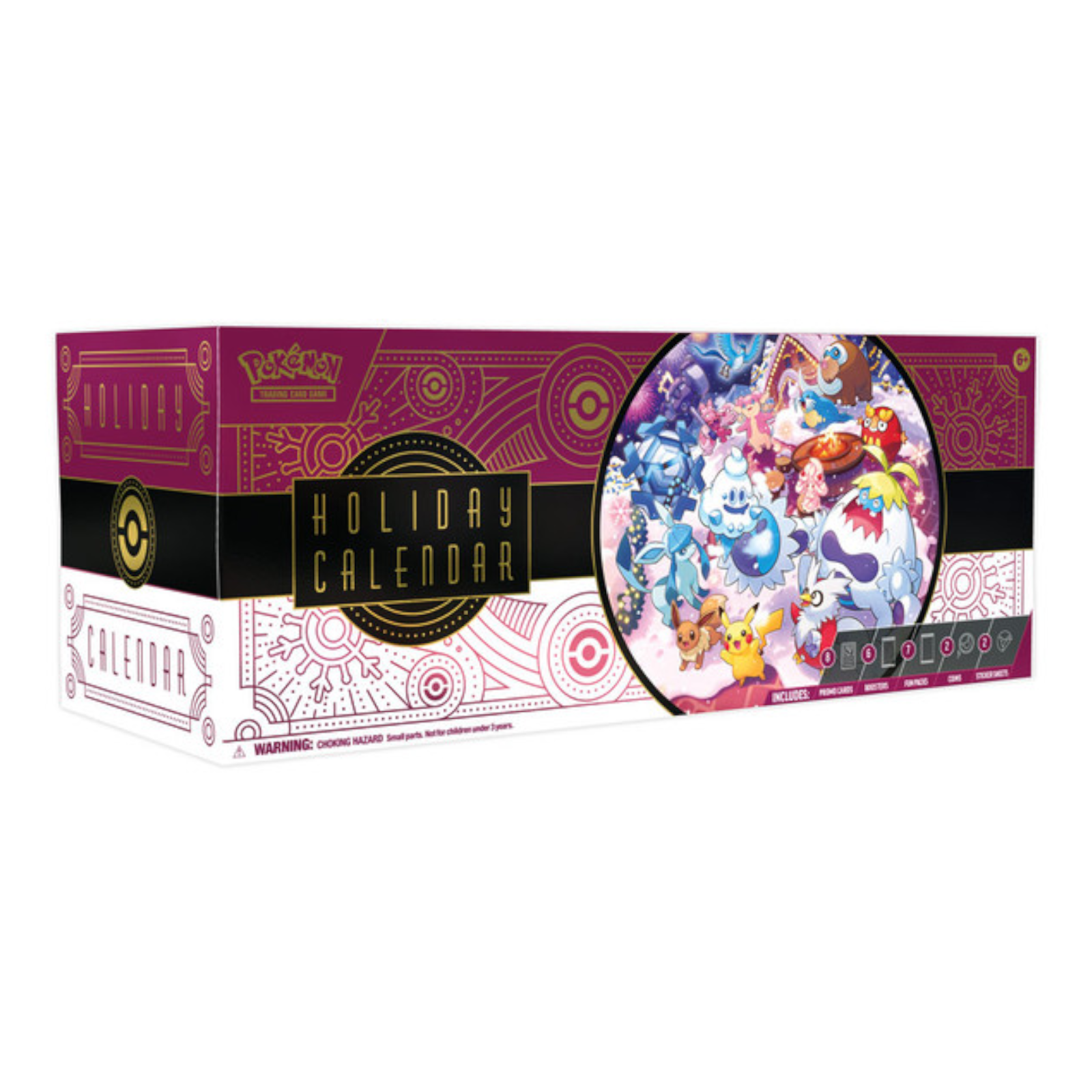 Pokémon TCG Holiday Calendar 2025 25 Days Festive Countdown