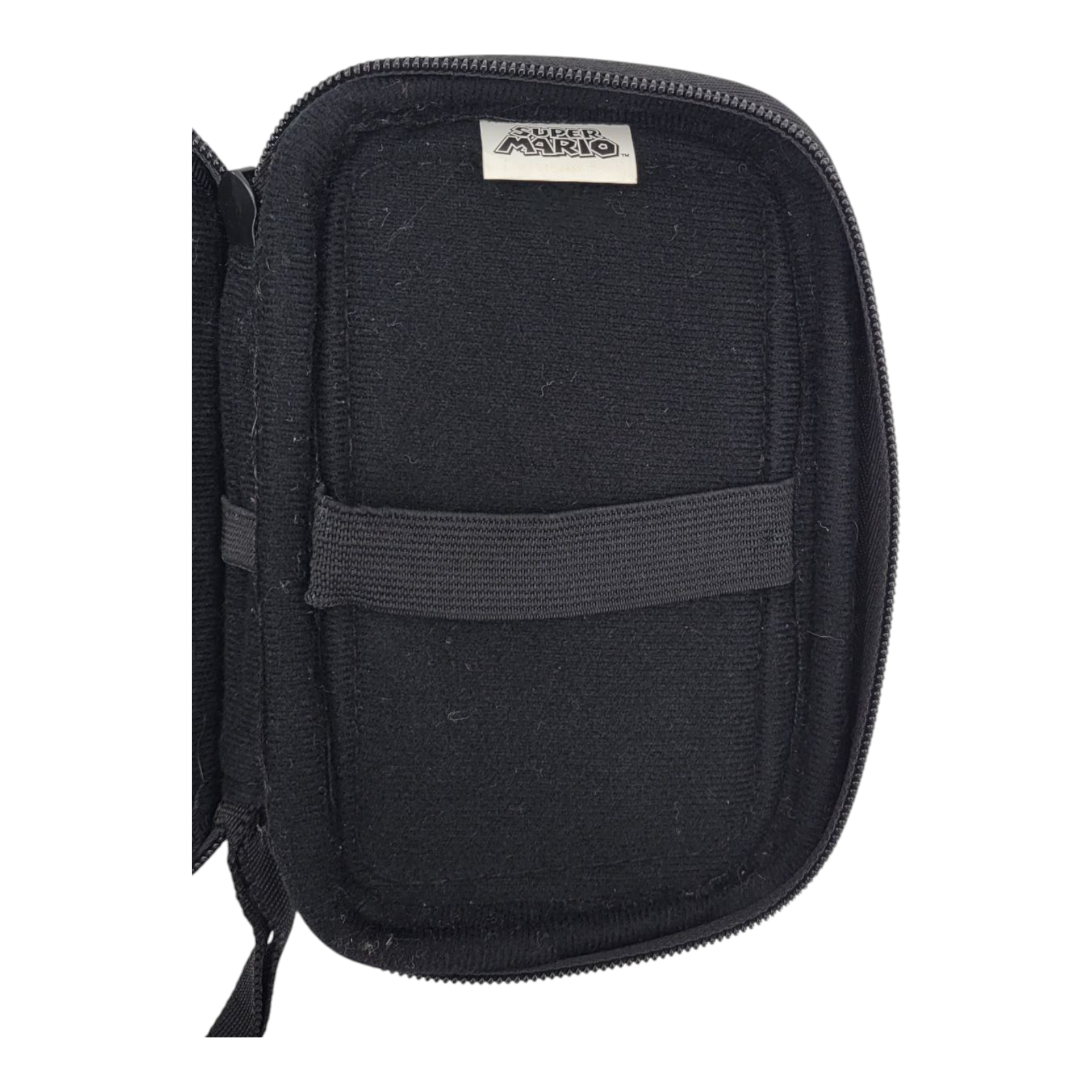 Nintendo 3DS Super Mario Travel Carrying Case Zipper Black Red Pouch 2014