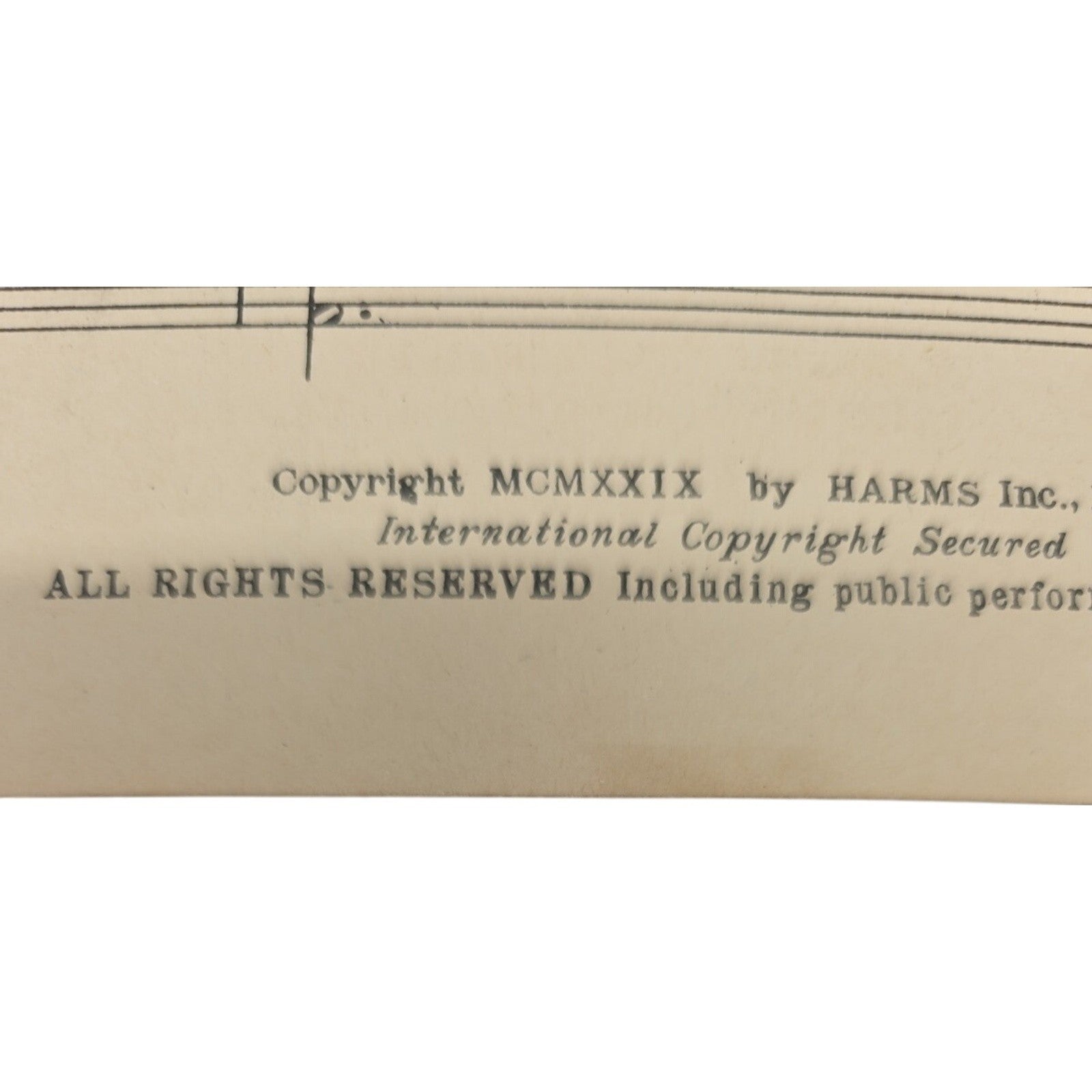 1929 Vintage Sleepy Valley Andrew B Sterling & James F Hanley Sheet Music