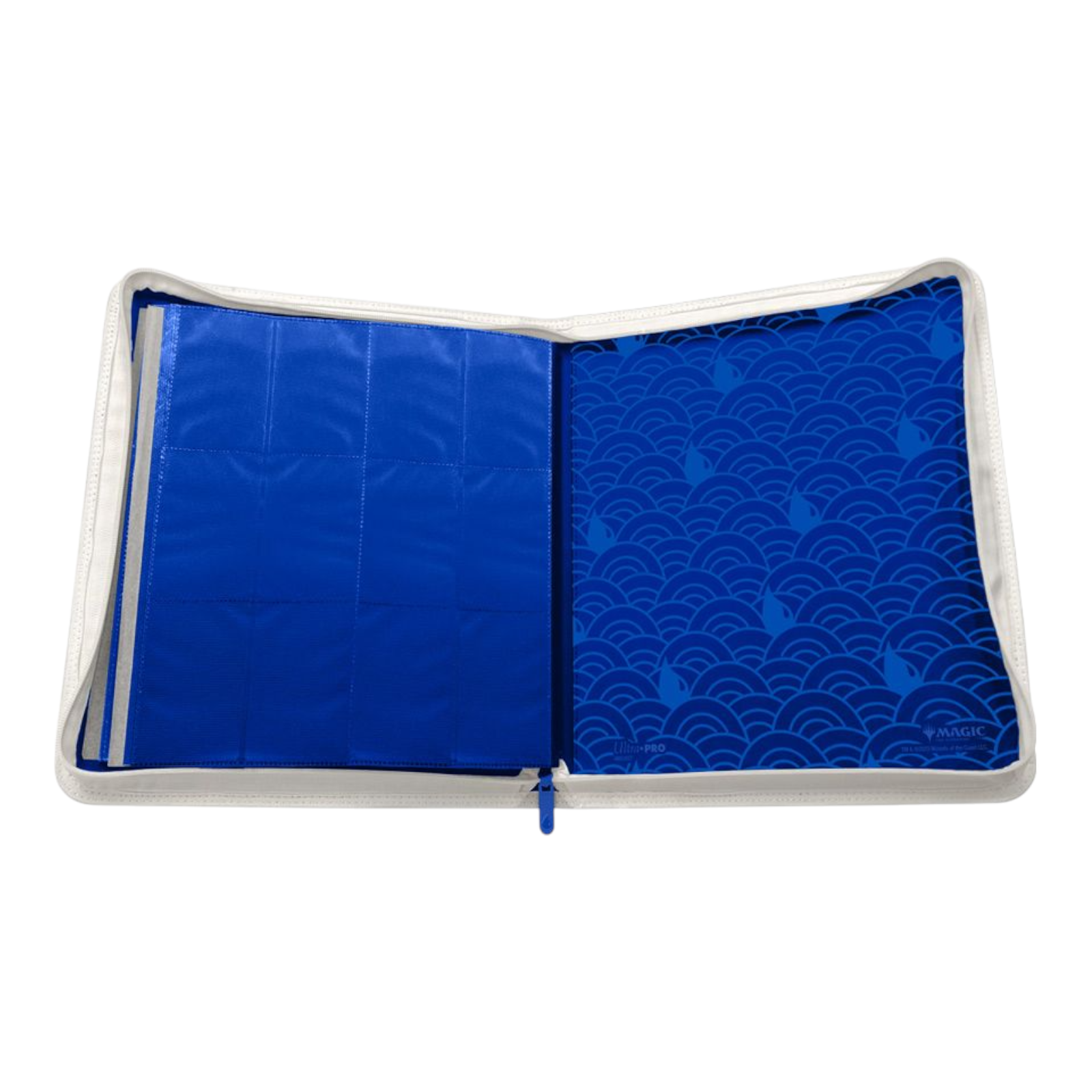 Ultra Pro Binder 12 Pocket Zip Magic the Gathering Mana 8 Island White Blue