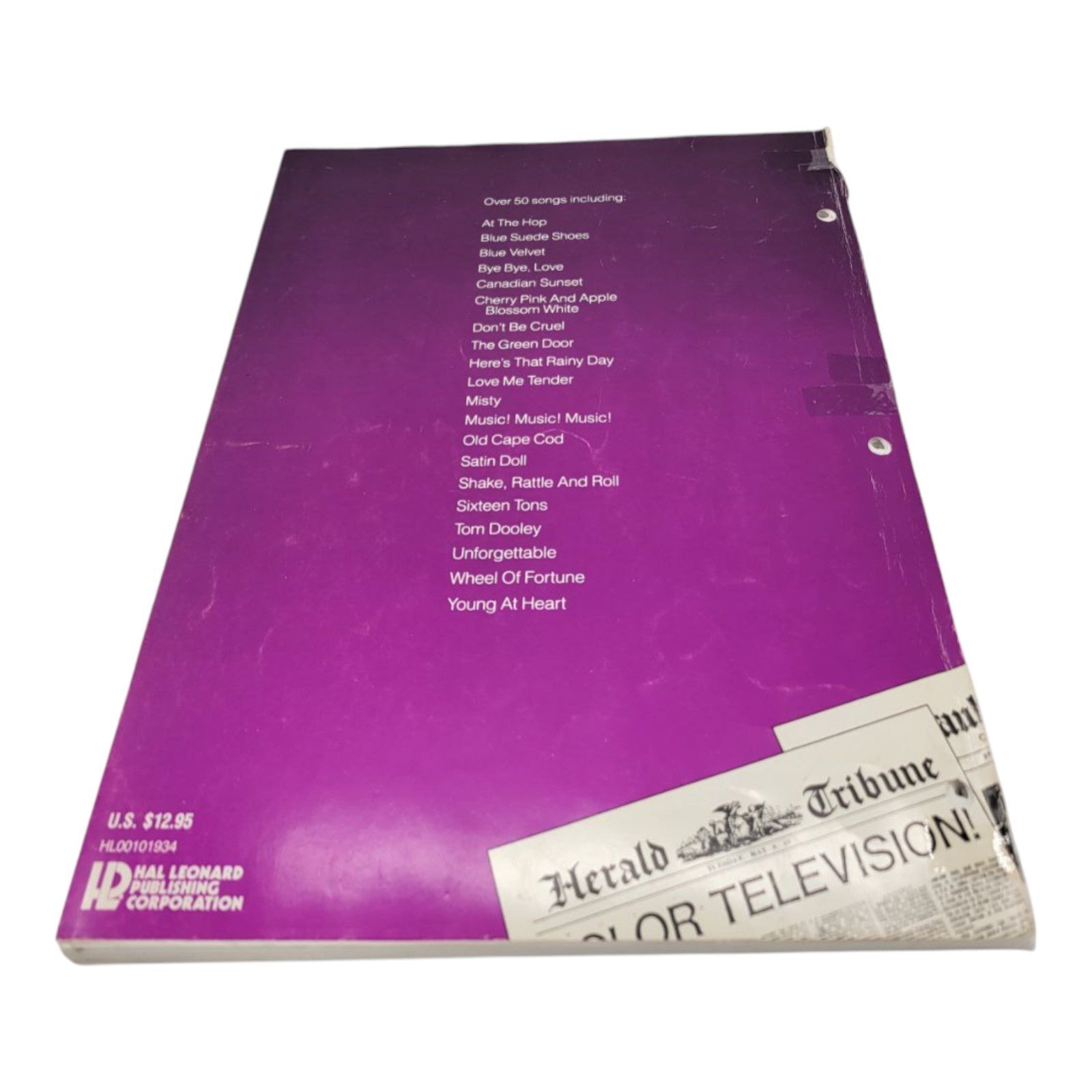 Vintage Hal Leonard E-Z Play Today #231 Songs of the 50s Songbook