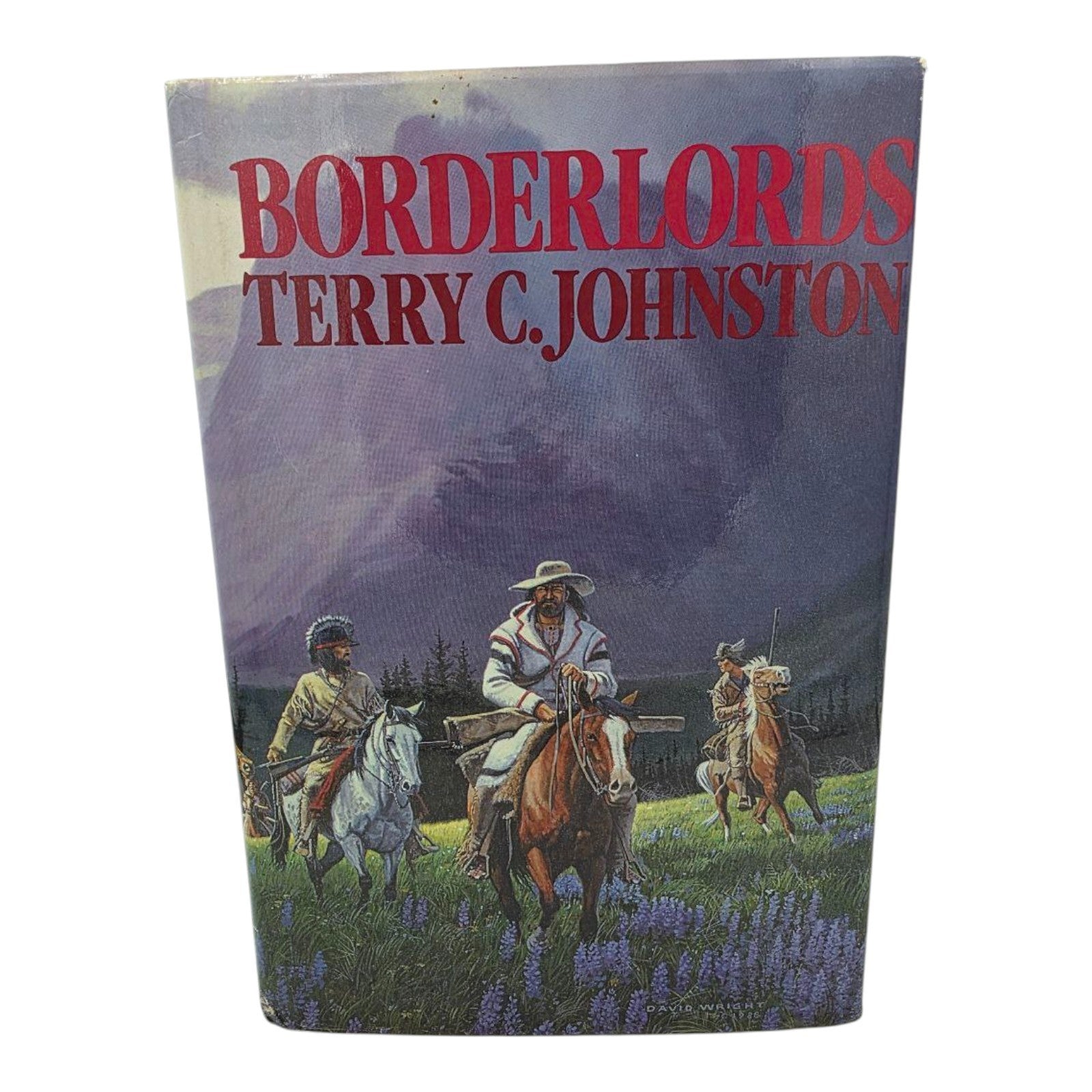 Terry C. Johnston Western Lot Borderlords & One-Eyed Dream Hardcover DJ Set