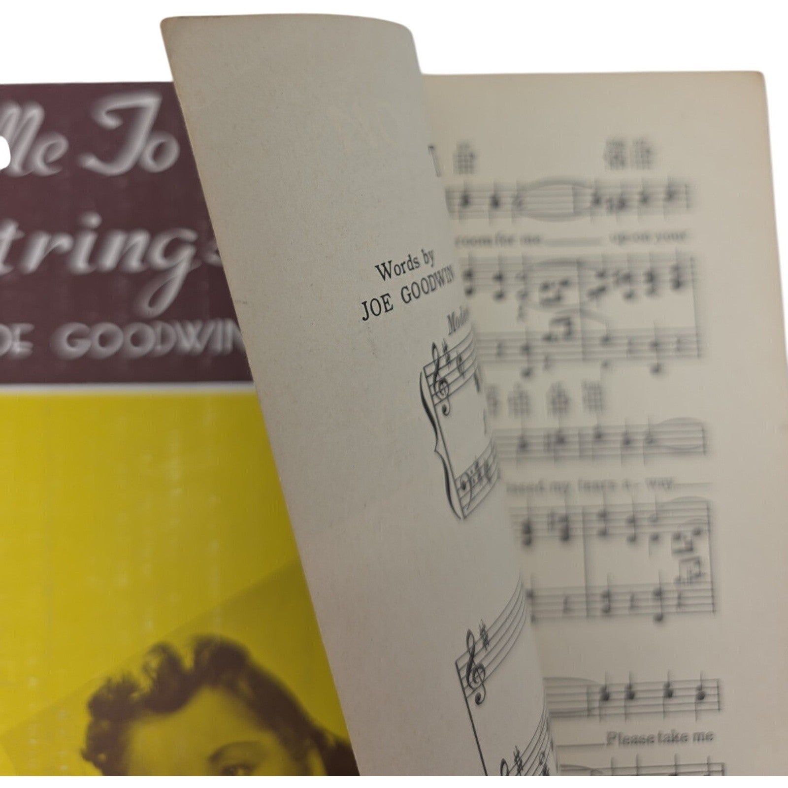 1925 Tie Me To Your Apron Springs Again Sheet Music by Joe Goodwin & Larry Shay