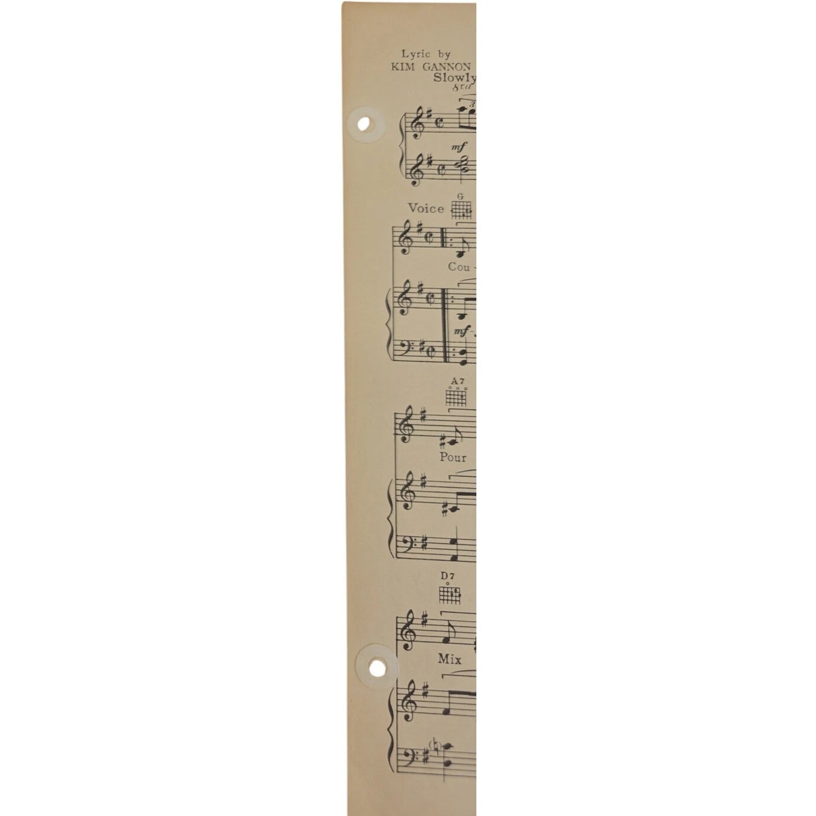 Moonlight Cocktail 1941 Glenn Mille & Orchestra Edition Sheet Music Vintage