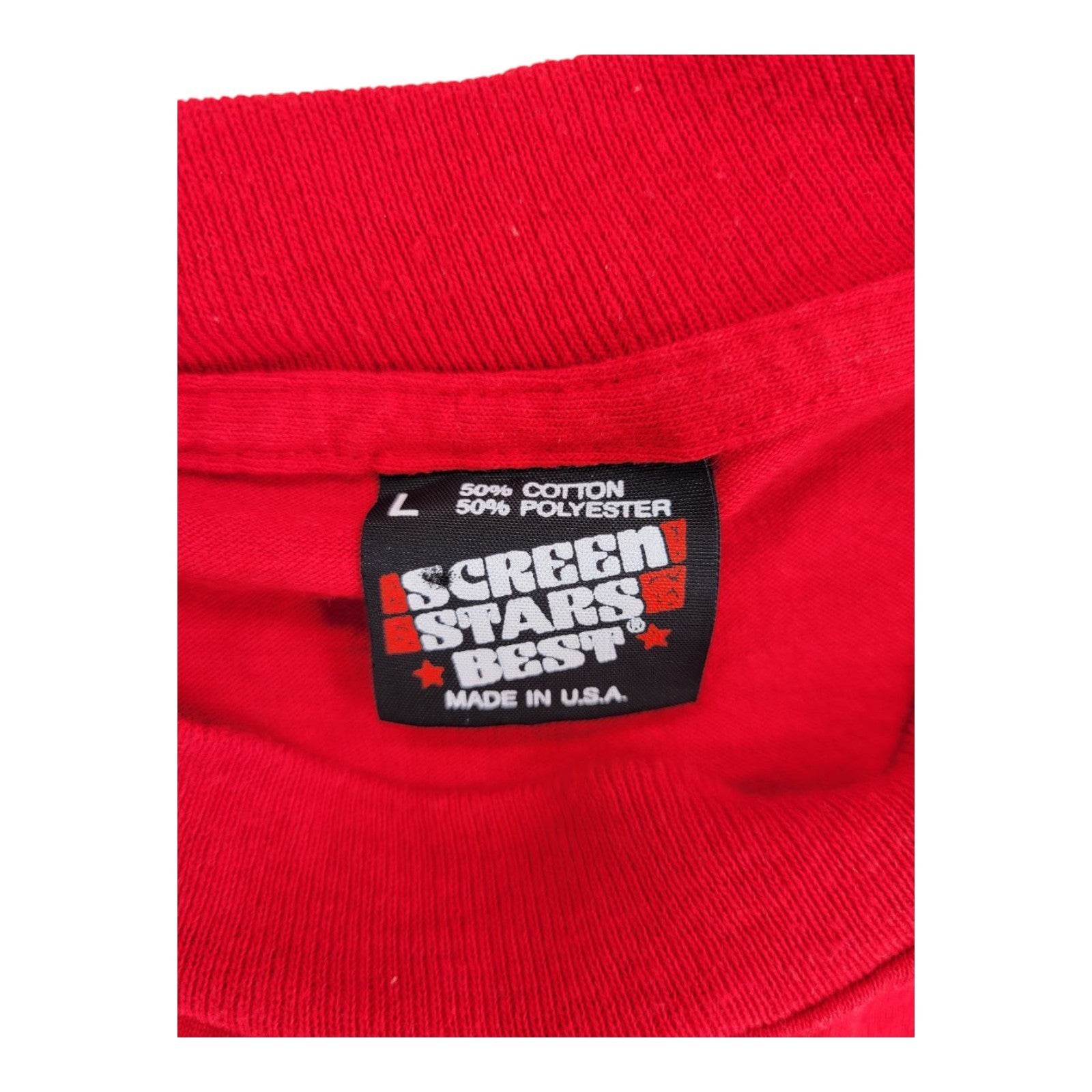 Vintage 1991 St. Louis Cardinals T-Shirt Red Screen Stars USA Made Size L