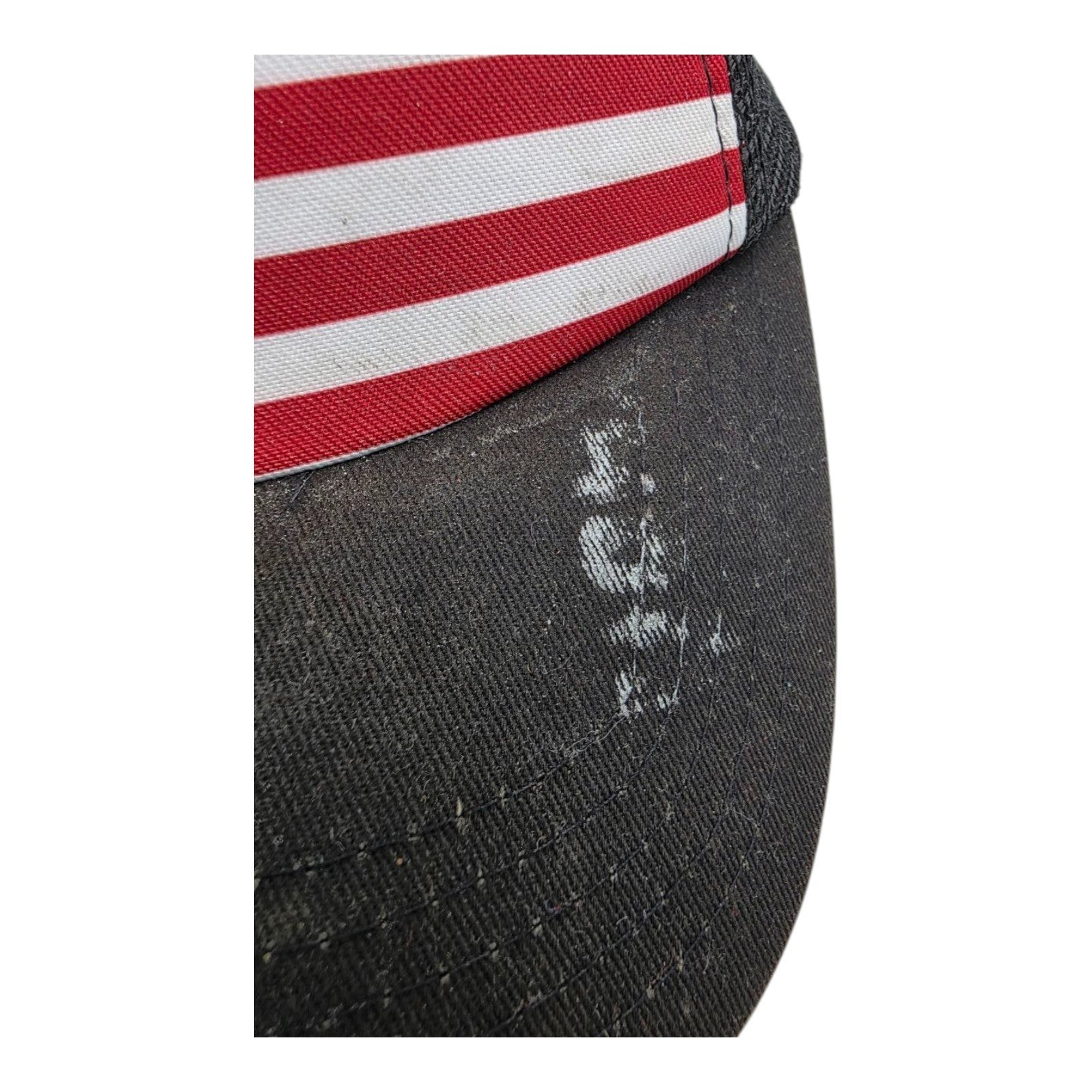 Coors Light USA Flag Stars Stripes Mesh Trucker Hat Black Snapback H3 Headwear