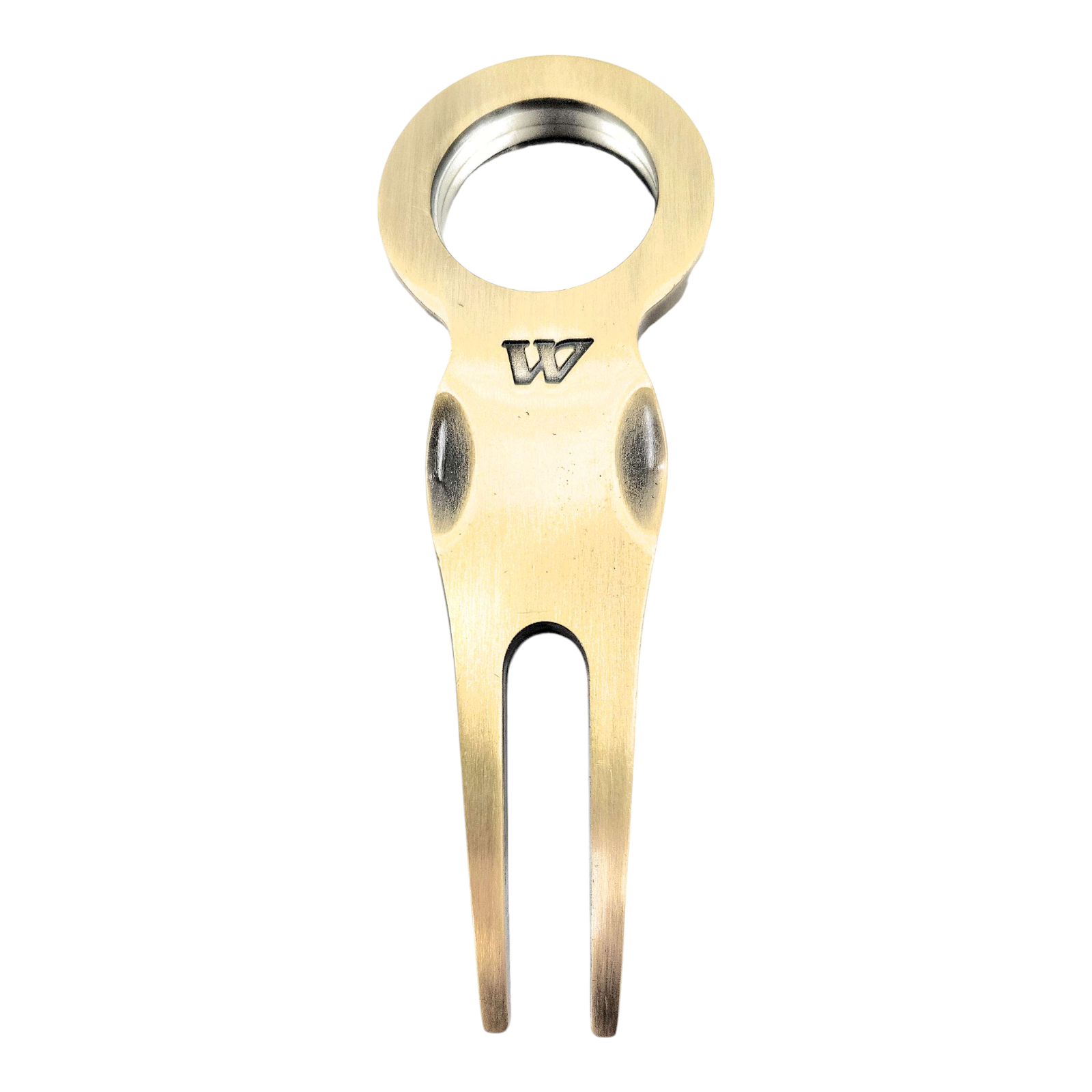 Warrior Golf Custom Nocona Hills Country Club Bronze Divot Repair Tool