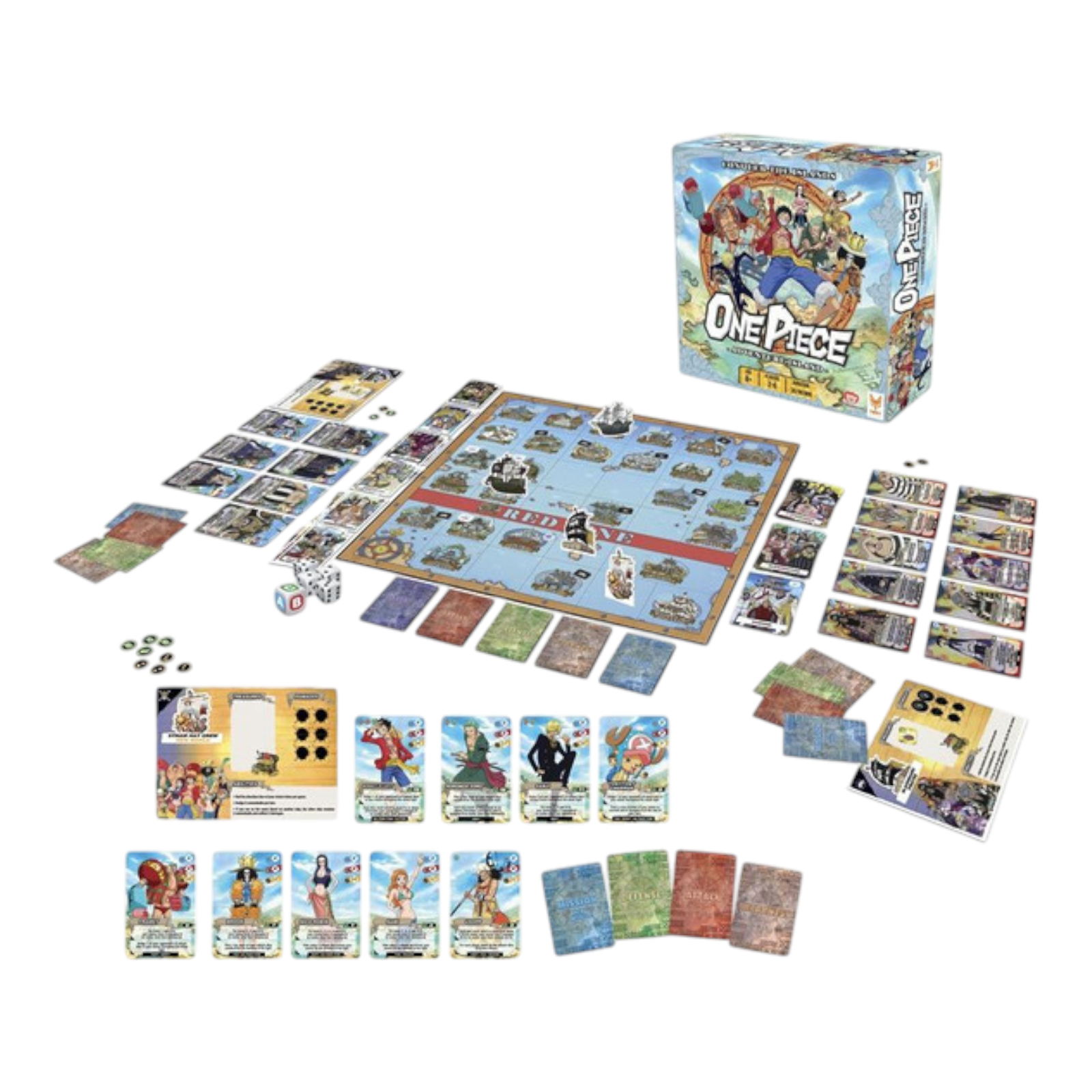 One Piece Adventure Island Board Game by Japanime Games