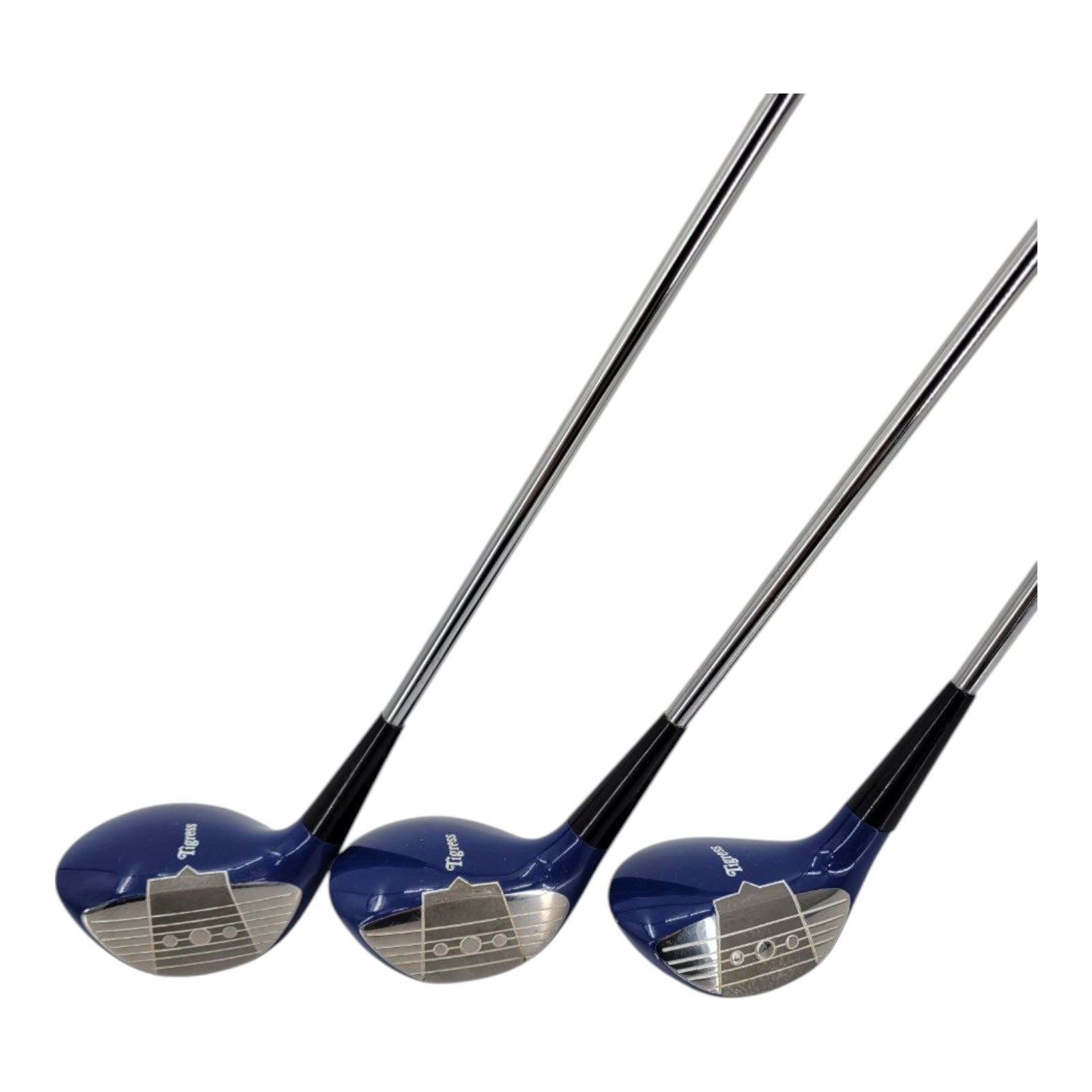 Lynx Tigress Ladies Golf Club Driver 3 7 Woods RH Steel Shafts Original Grips