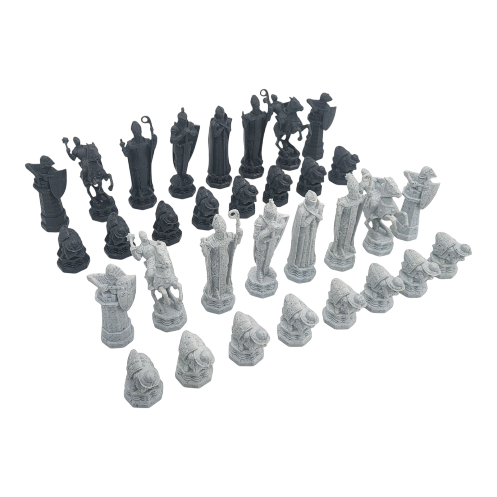 Harry Potter Wizard Chess Set Complete 32 Pieces - No Board