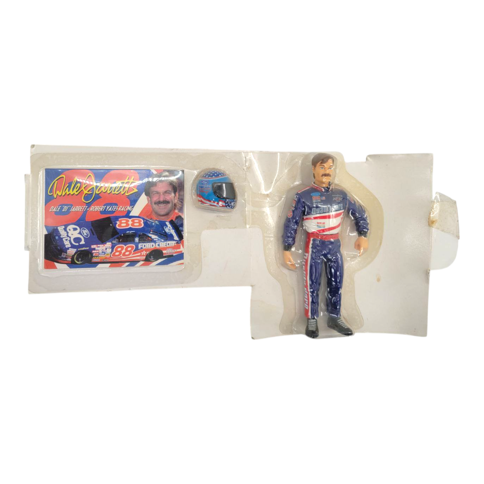 Vintage 1998 Toy Biz NASCAR Superstars of Racing Dale Jarrett #88 Figure