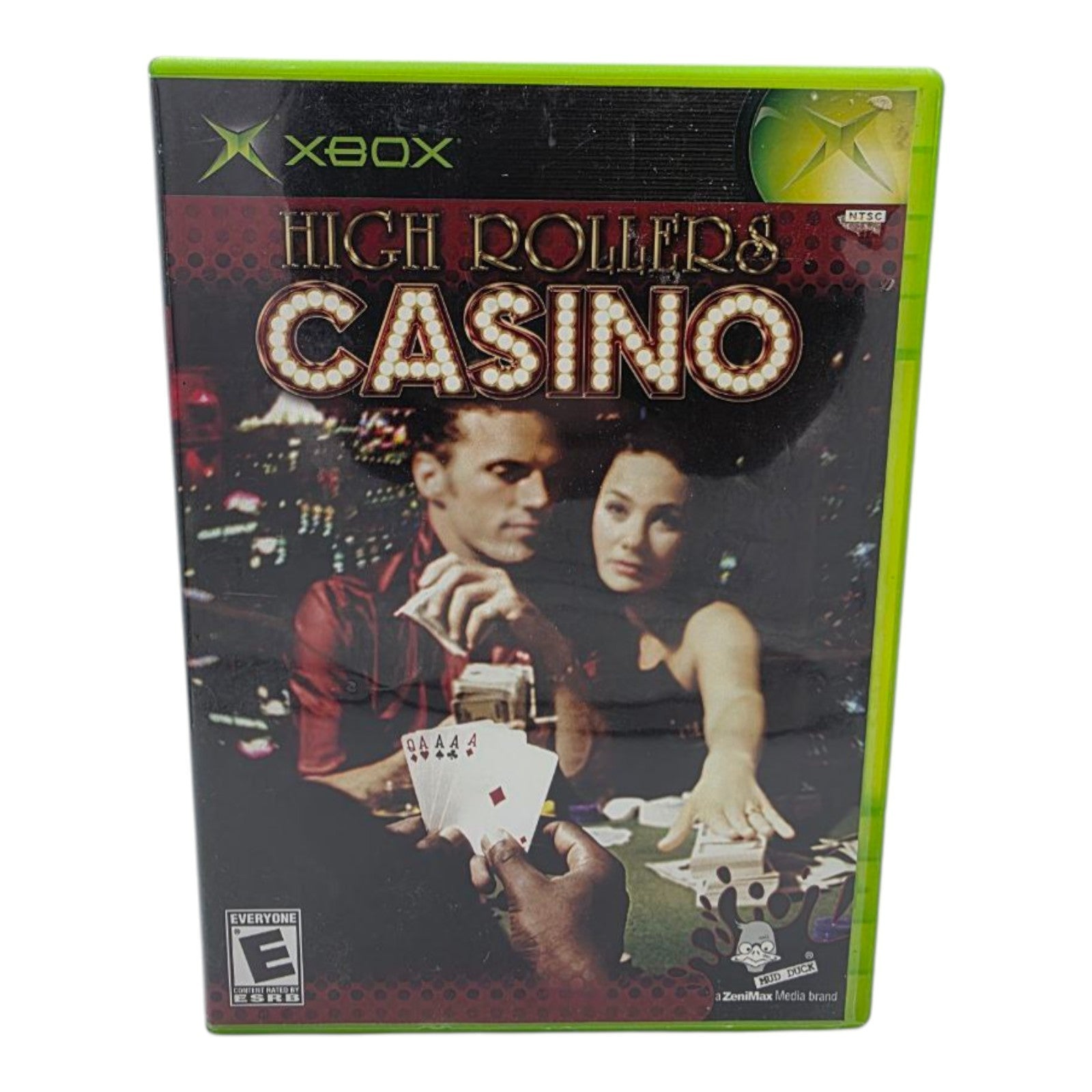 High Rollers Casino Microsoft Xbox 2004 Gambling Video Game Tested No Manual