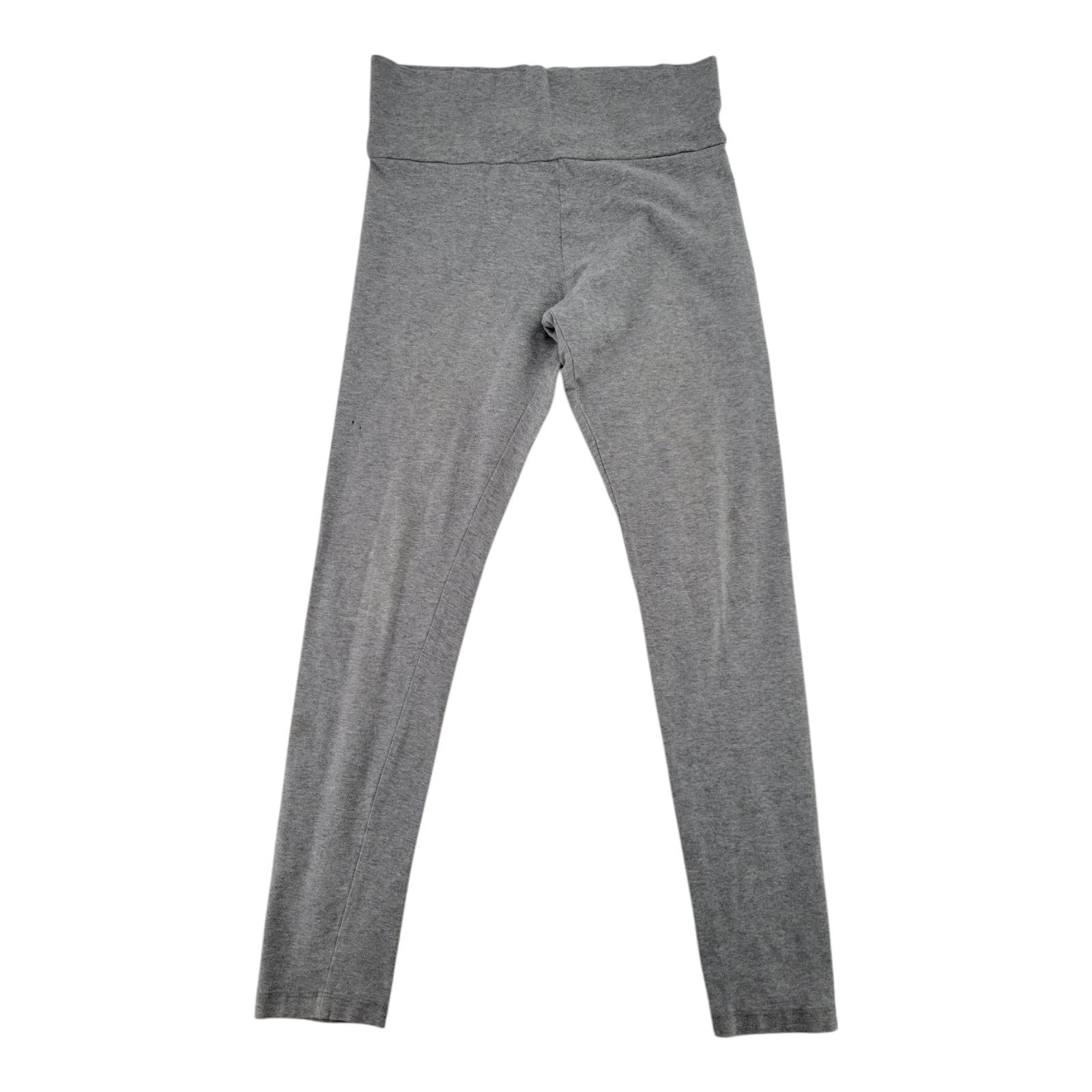 Forever 21 with Purpose Gray Yoga Foldover Waist Stretch Pants Womens Size M