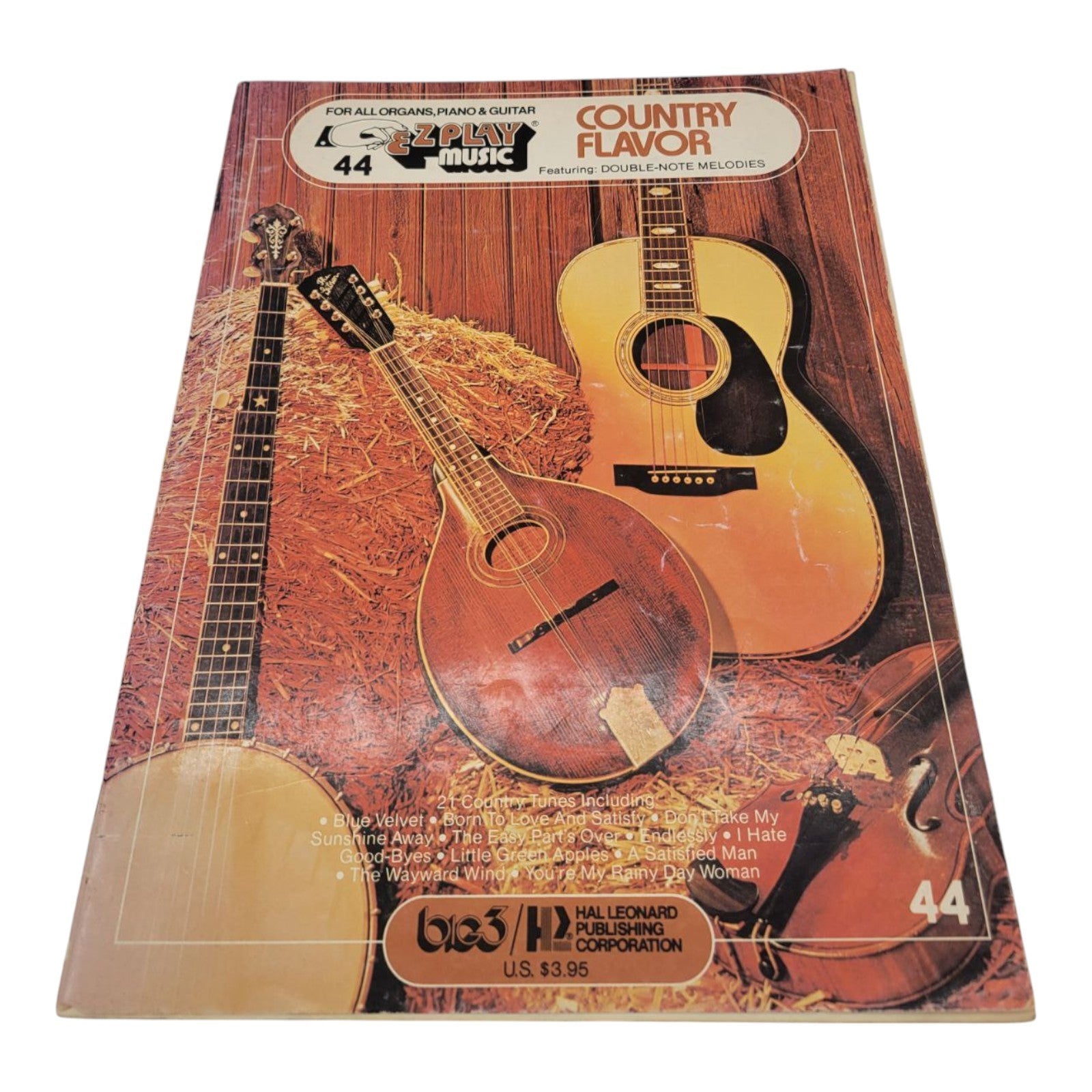 Vintage 1977 Hal Leonard #44 EZ Play Today Country Flavor Sheet Music Songbook