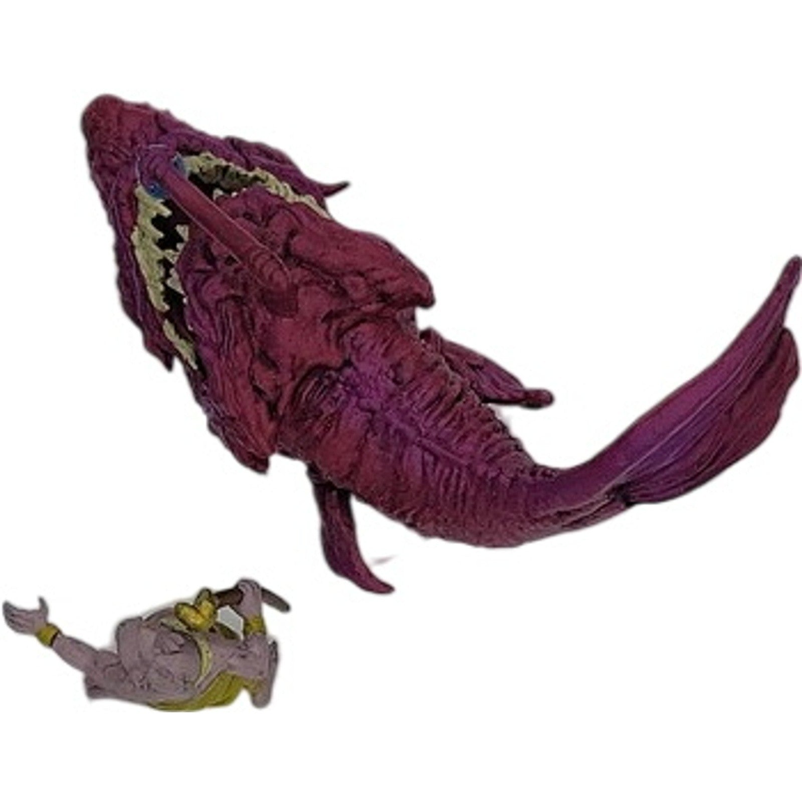 D&D Nolzur’s Marvelous Miniatures – Angler Fish Monster & Kuo-Toa Priest Painted