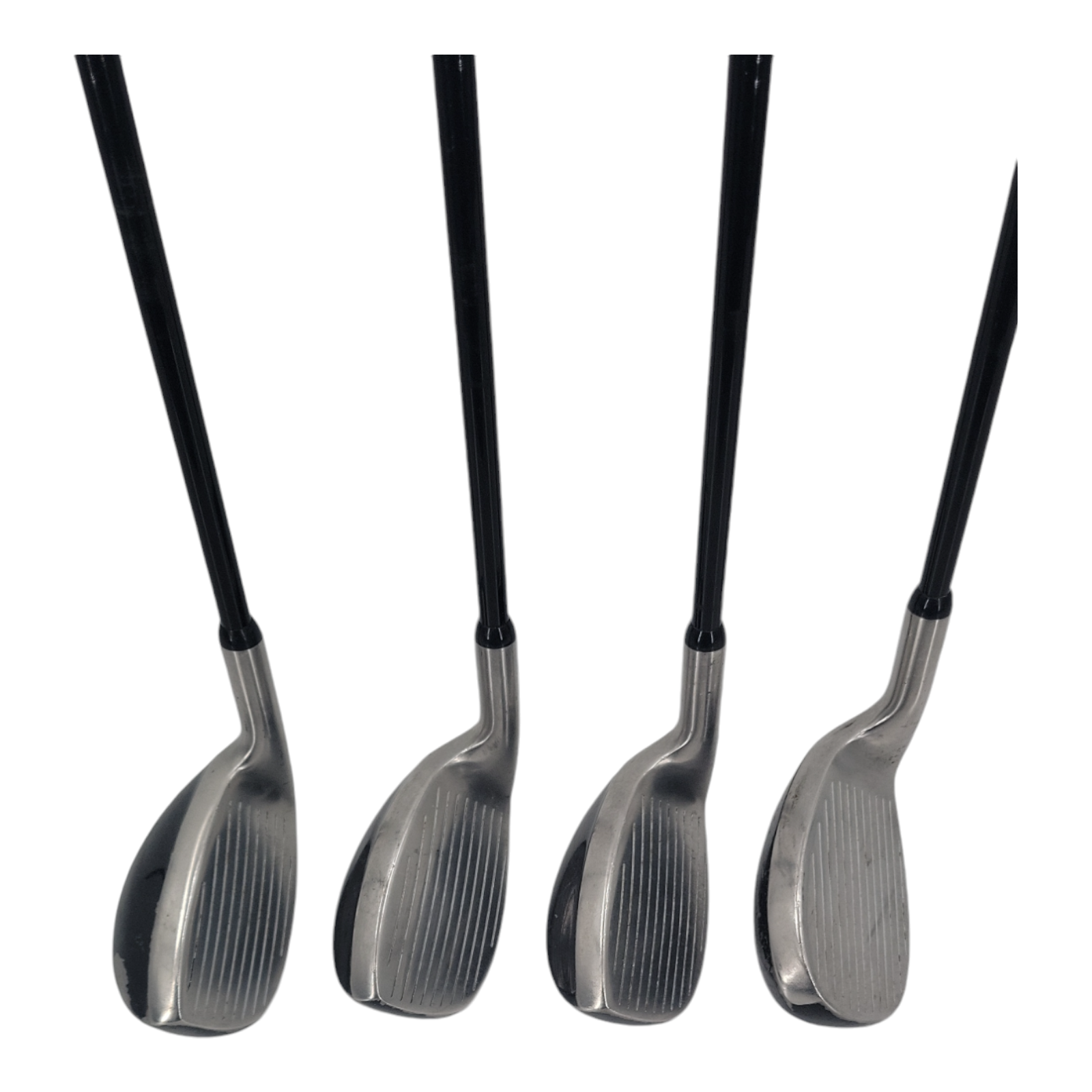 Turbo Power Hybrid Iron PW 9-8-6 Raven Low Torque Kelmac Grip 4 Golf Club Bundle