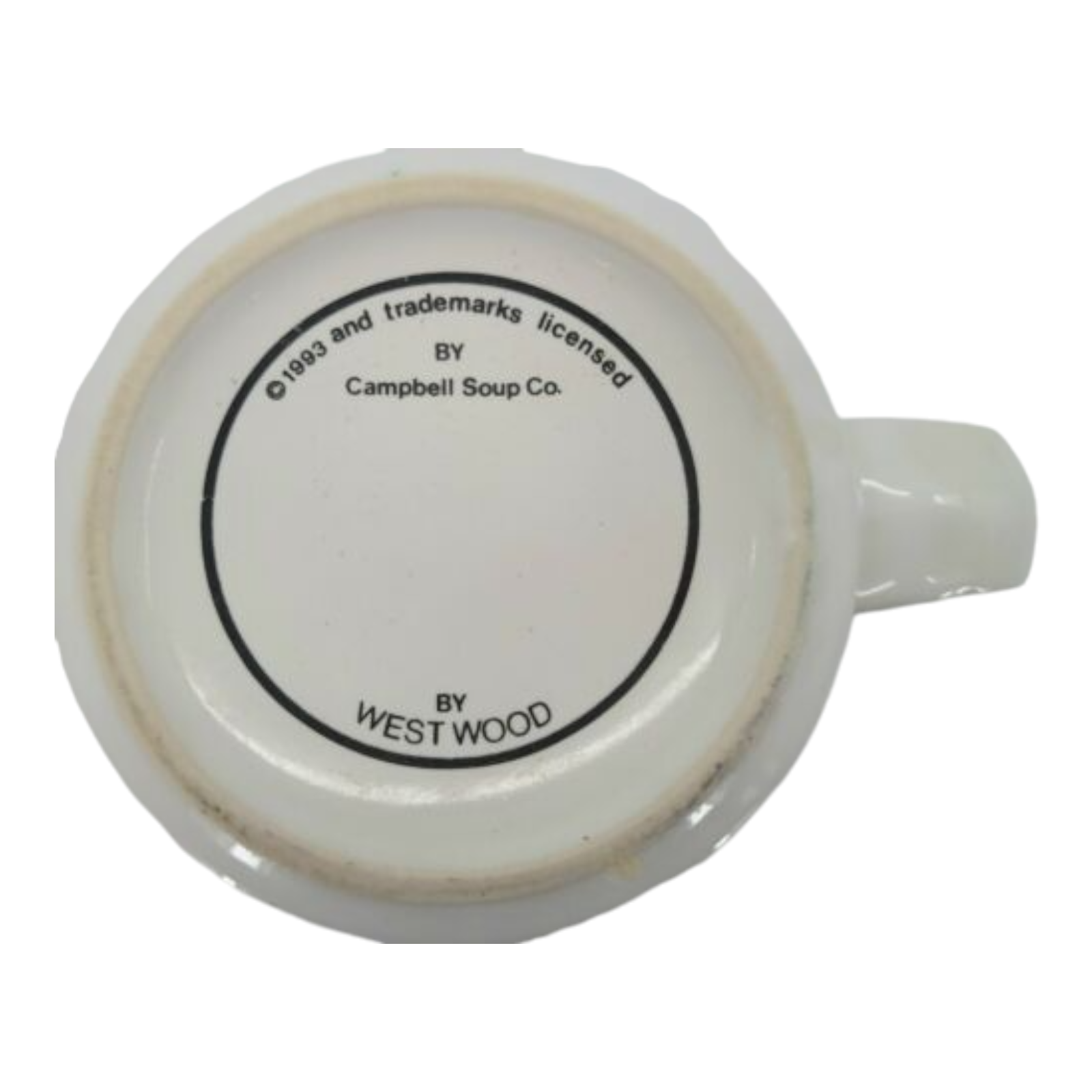 Vintage Westwood 1993 Campbells Soup Collectible 12 oz Mug