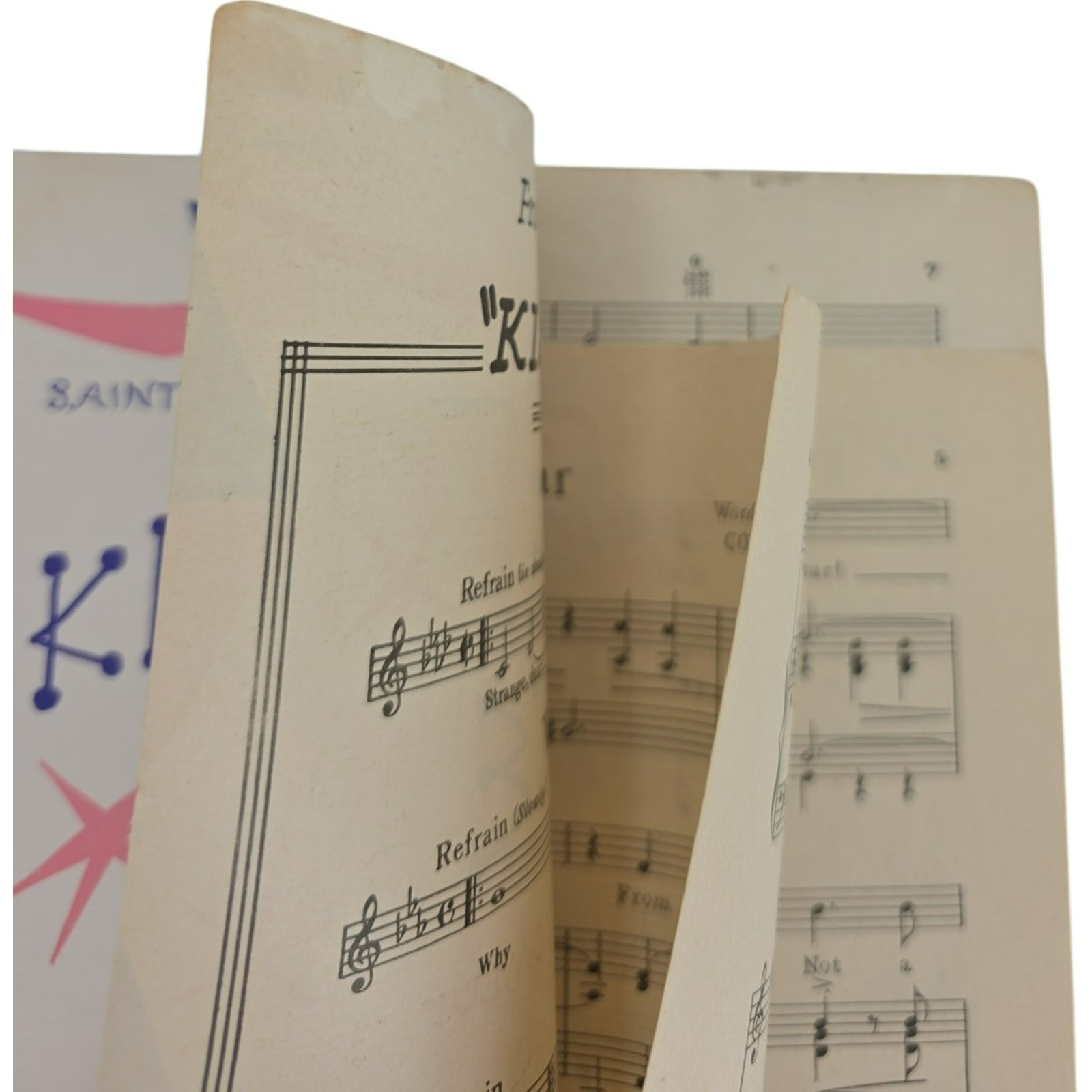 Vintage 1948 Sheet Music Kiss Me Kate A Musical Comedy by Cole Porter