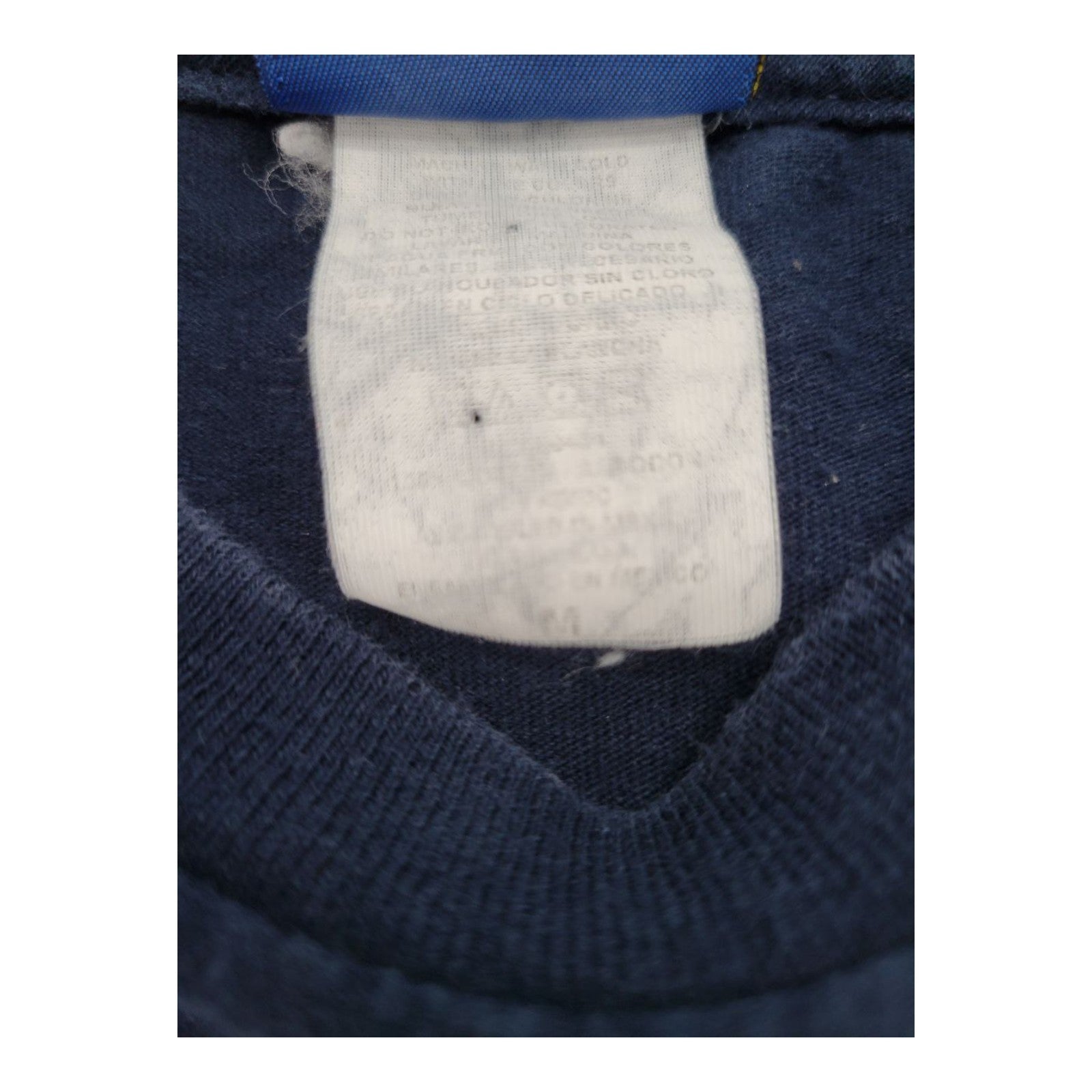 Corona Extra Mens Navy Blue T-Shirt Graphic Beer Logo Distressed Print M