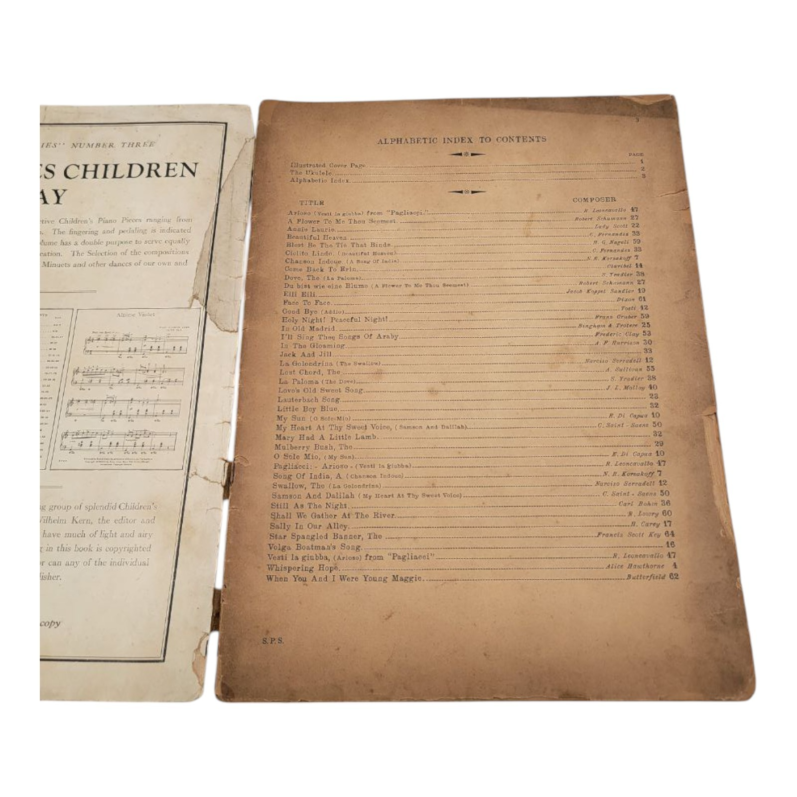 Harold Dixons Songs the People Sing Vol 1 The Peoples Series Sheet Music Book