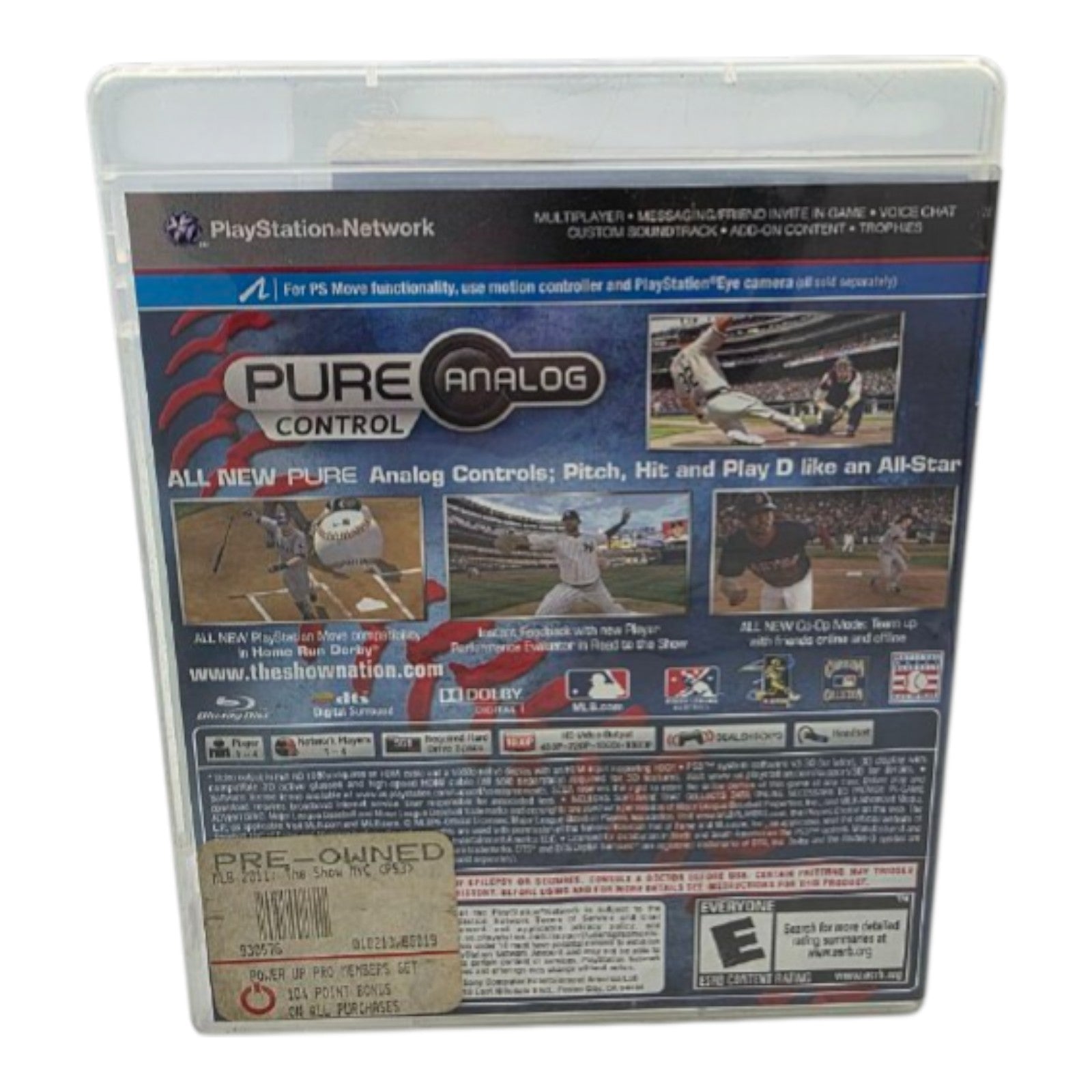 MLB 11: The Show PlayStation 3 PS3 2011 Complete CIB Manual & Disc