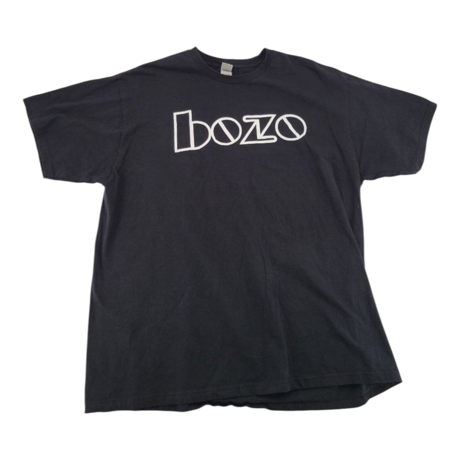 Gildan Hammer Bozo Logo Black T-Shirt Short Sleeve Tee Size XL