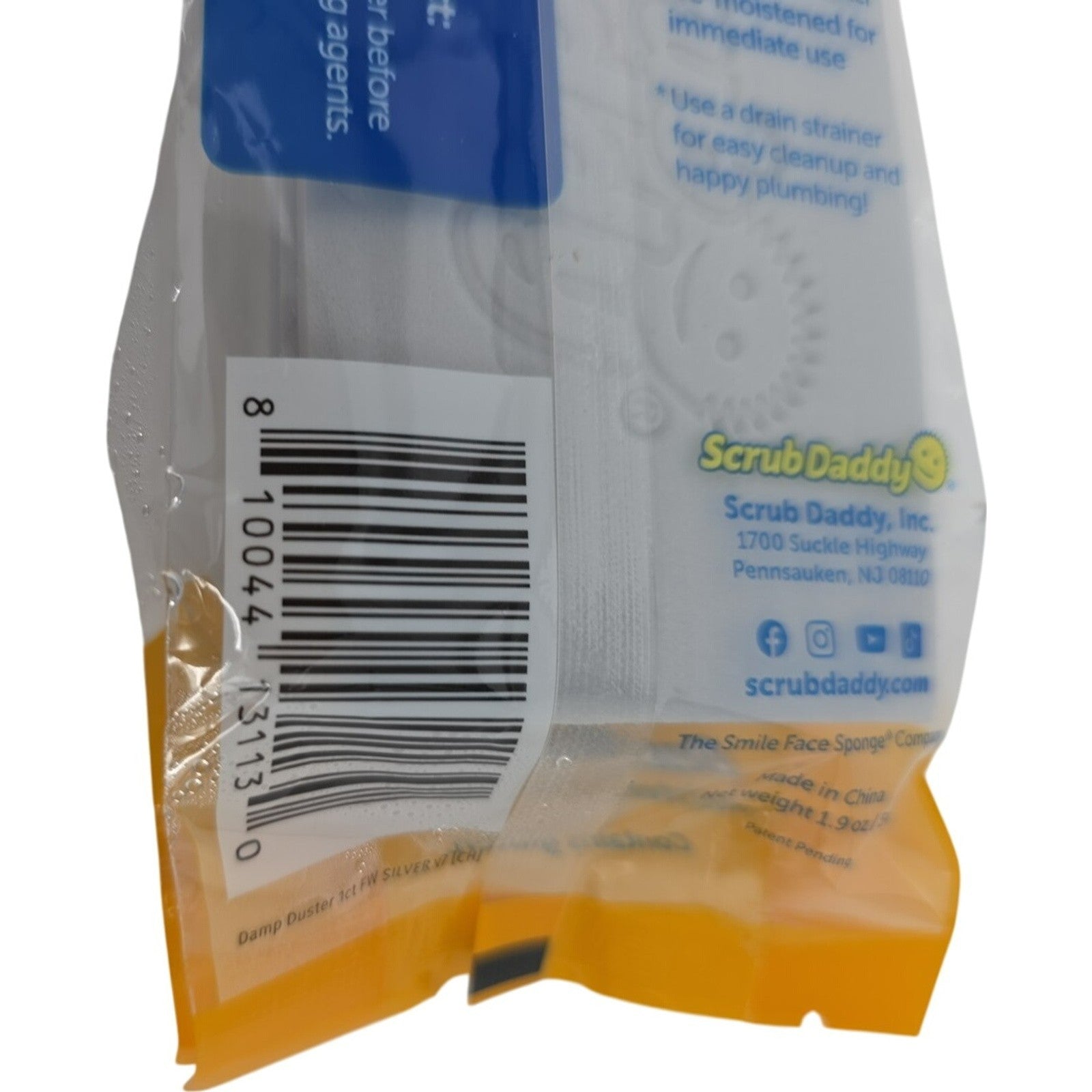 Scrub Daddy Damp Duster Reusable Dust Cleaning Sponge