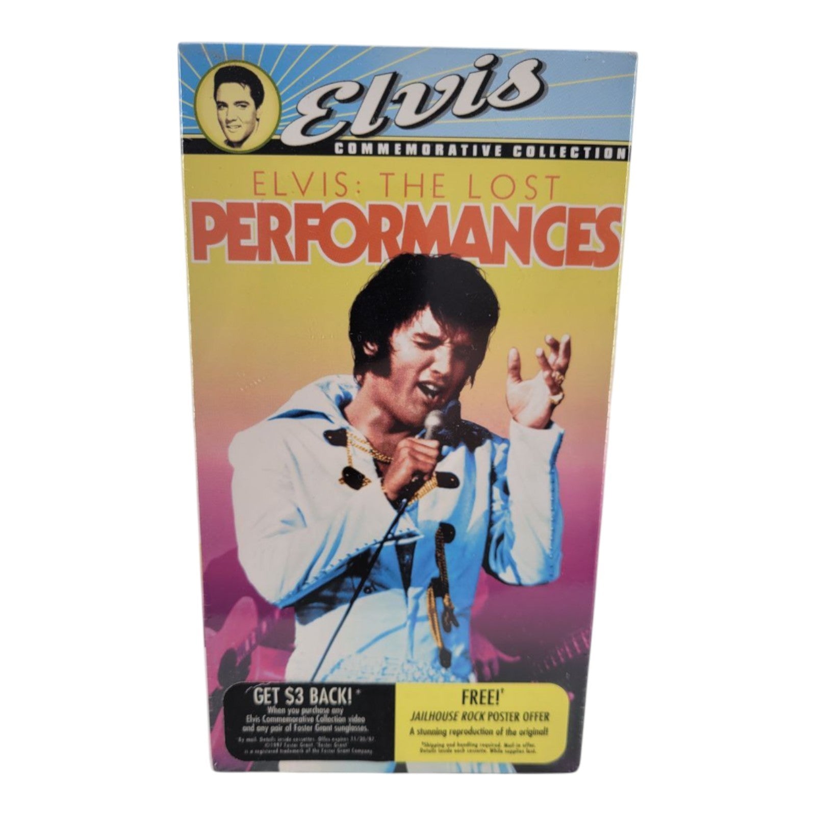 Elvis The Lost Performances VHS 1992 MGM/UA Sealed Commemorative Edition