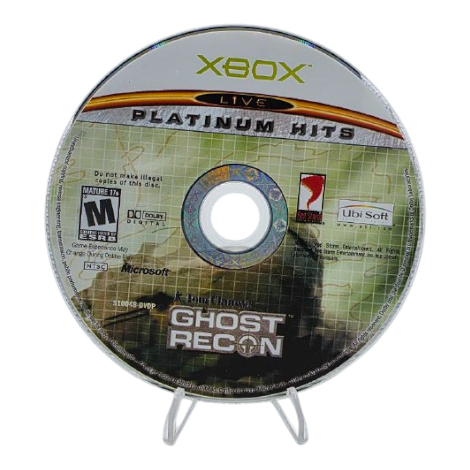 Tom Clancys Ghost Recon Platinum Hits Xbox 2001 Complete Tested