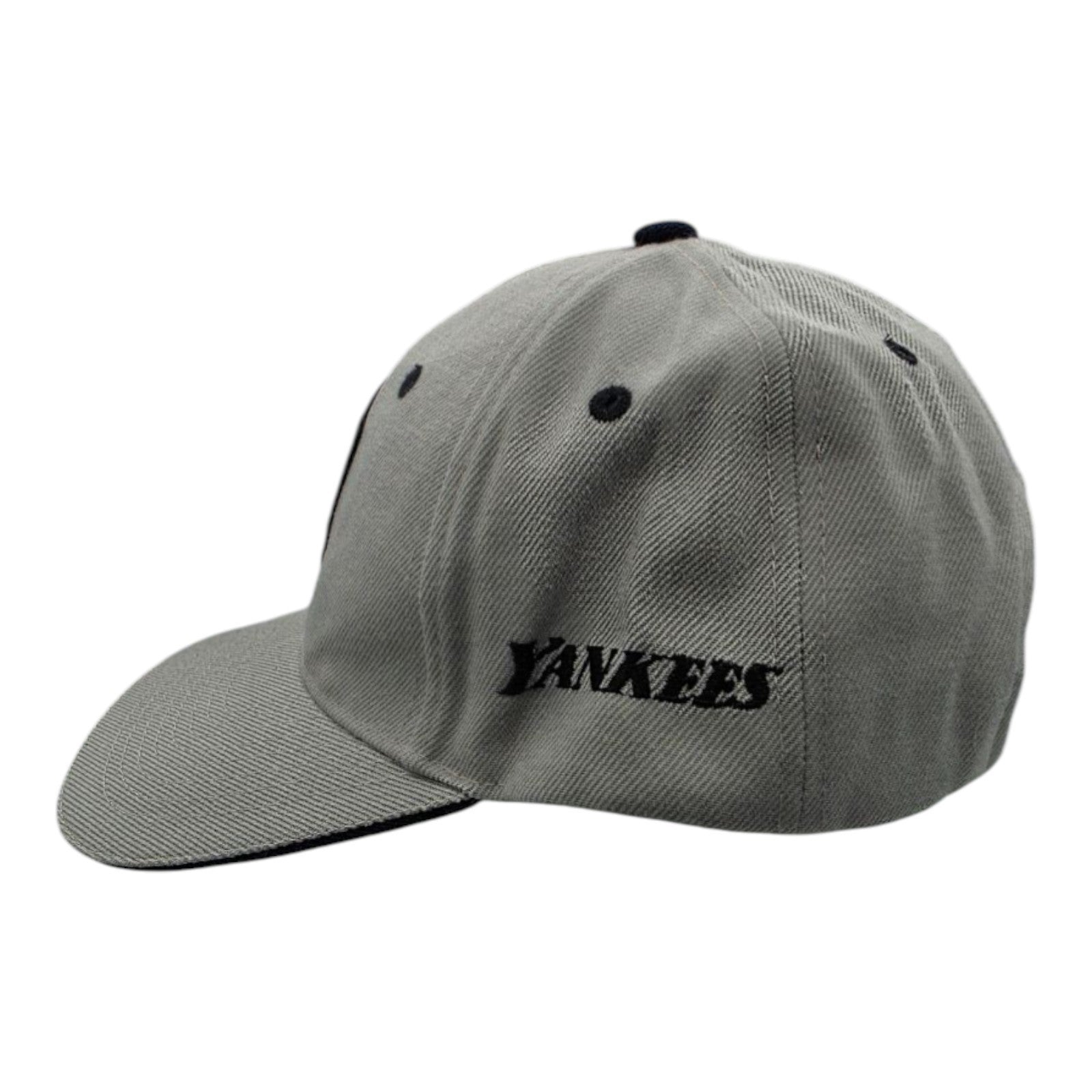 New York Yankees Gray Adjustable Baseball Cap One Size