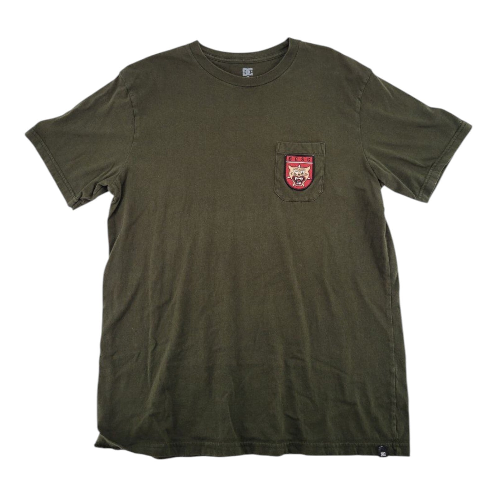 DC Shoe Co Barkly Logo Pocket Tee Short Sleeve T-Shirt Mens Size M