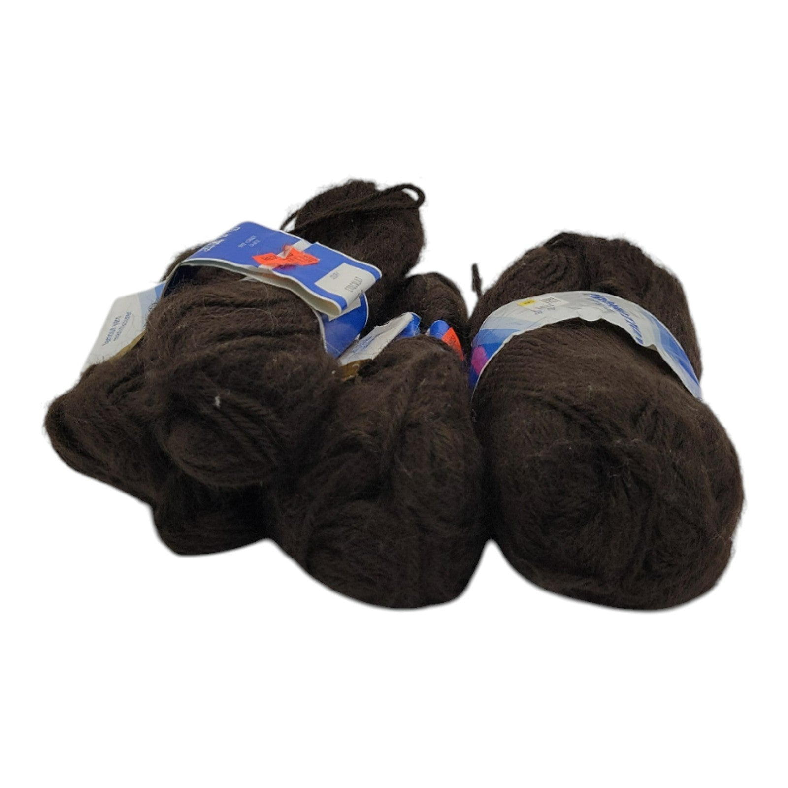 ProMotion Knitting Yarn 1.75oz Skeins Chocolate Cocoa Lot of 4