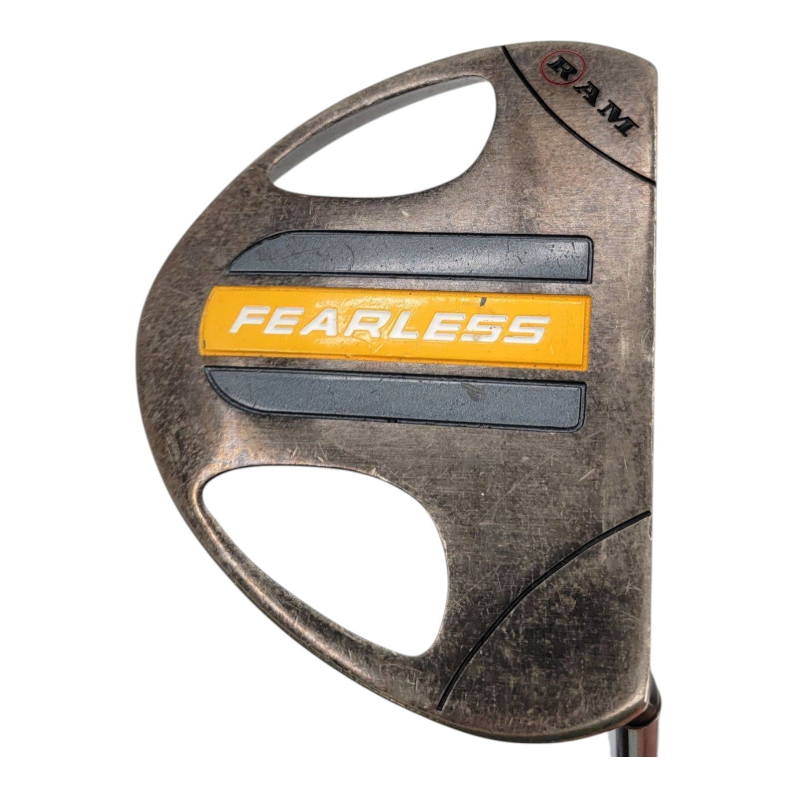 Ram Fearless Mallet Putter RH Mens True Temper Steel Shaft Original Grip 35"